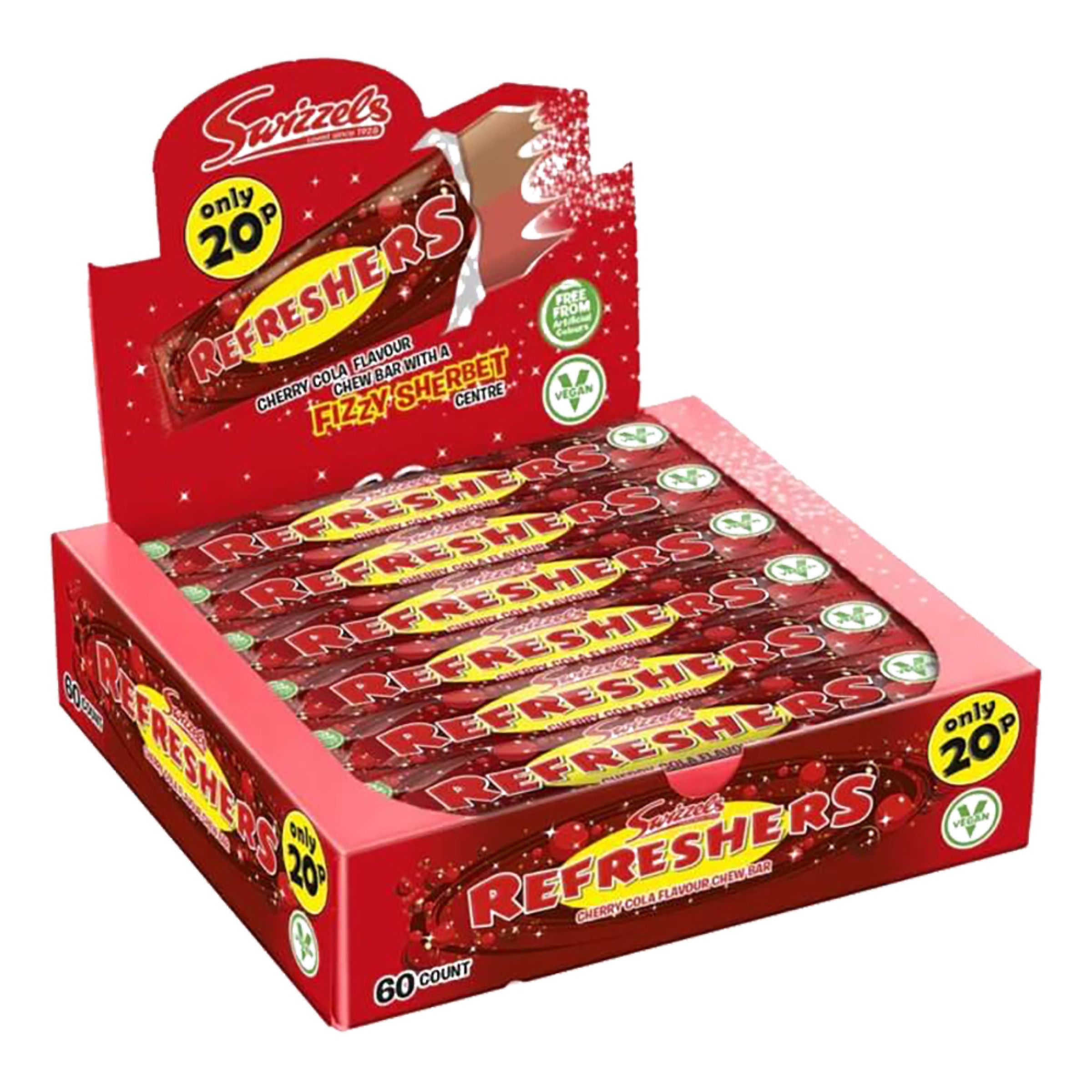 Refreshers Cherry Cola Storpack - 60-pack