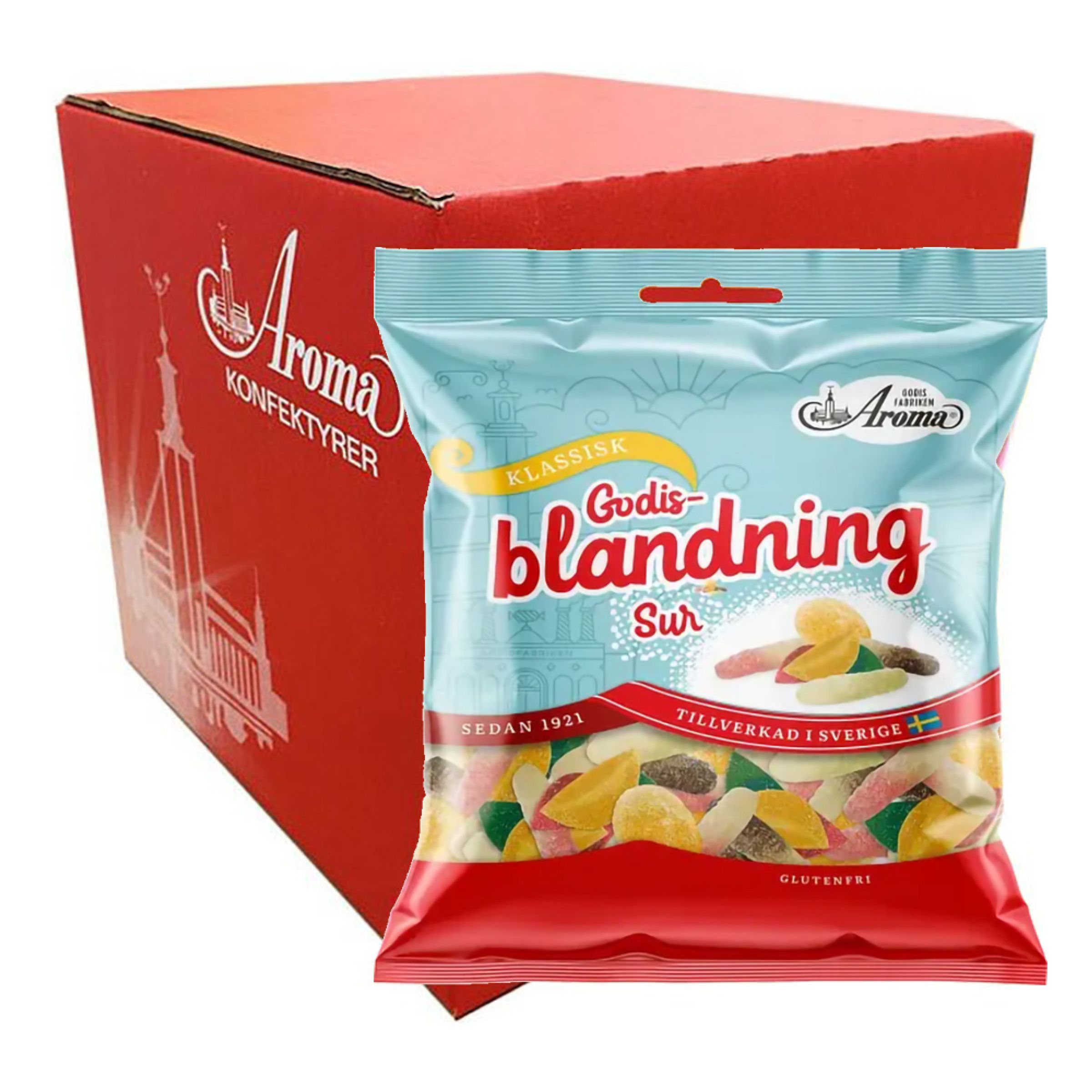 Aroma Godisblandning Sur Storpack - 20-pack