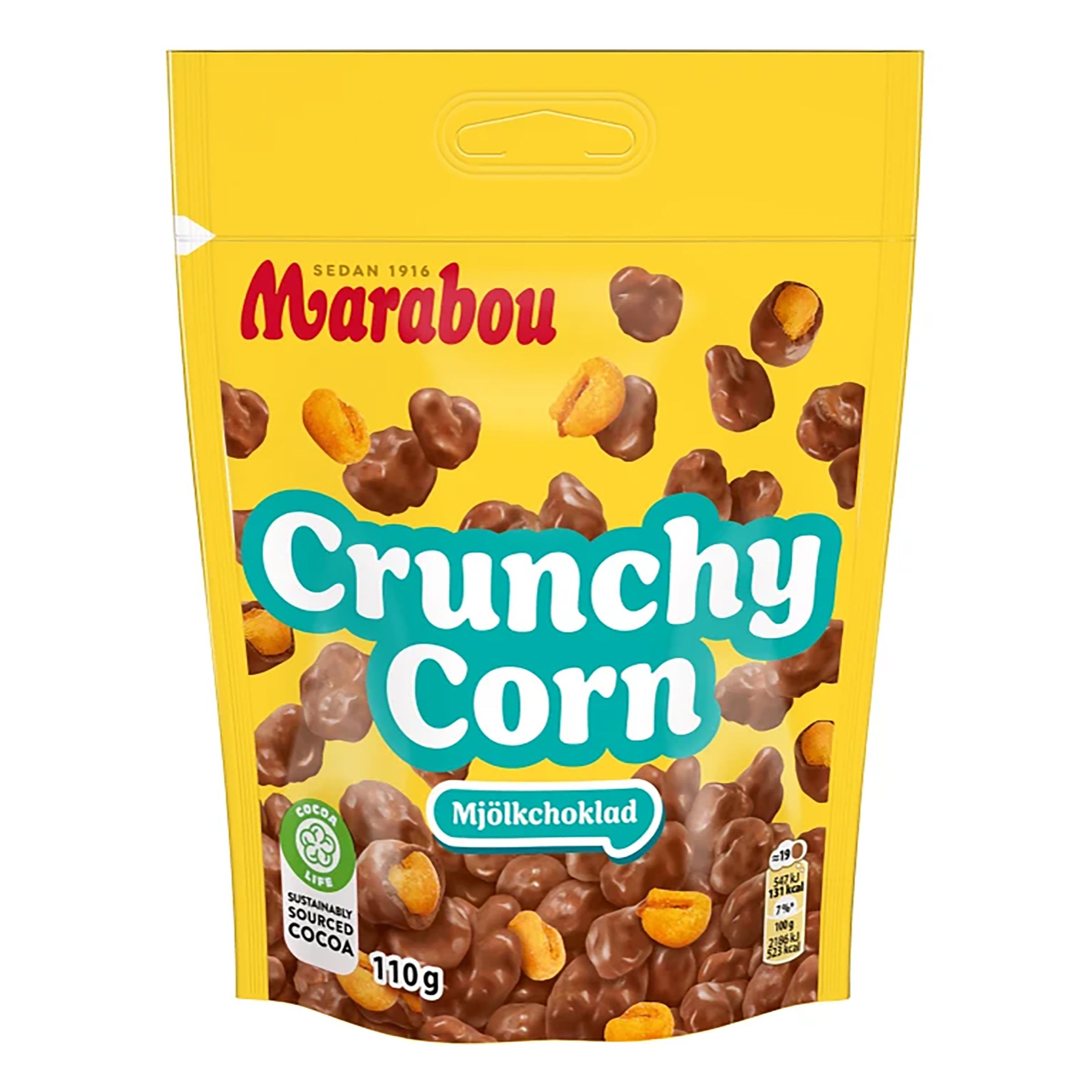 Marabou Never Stop Crunchy Corn - 110 gram