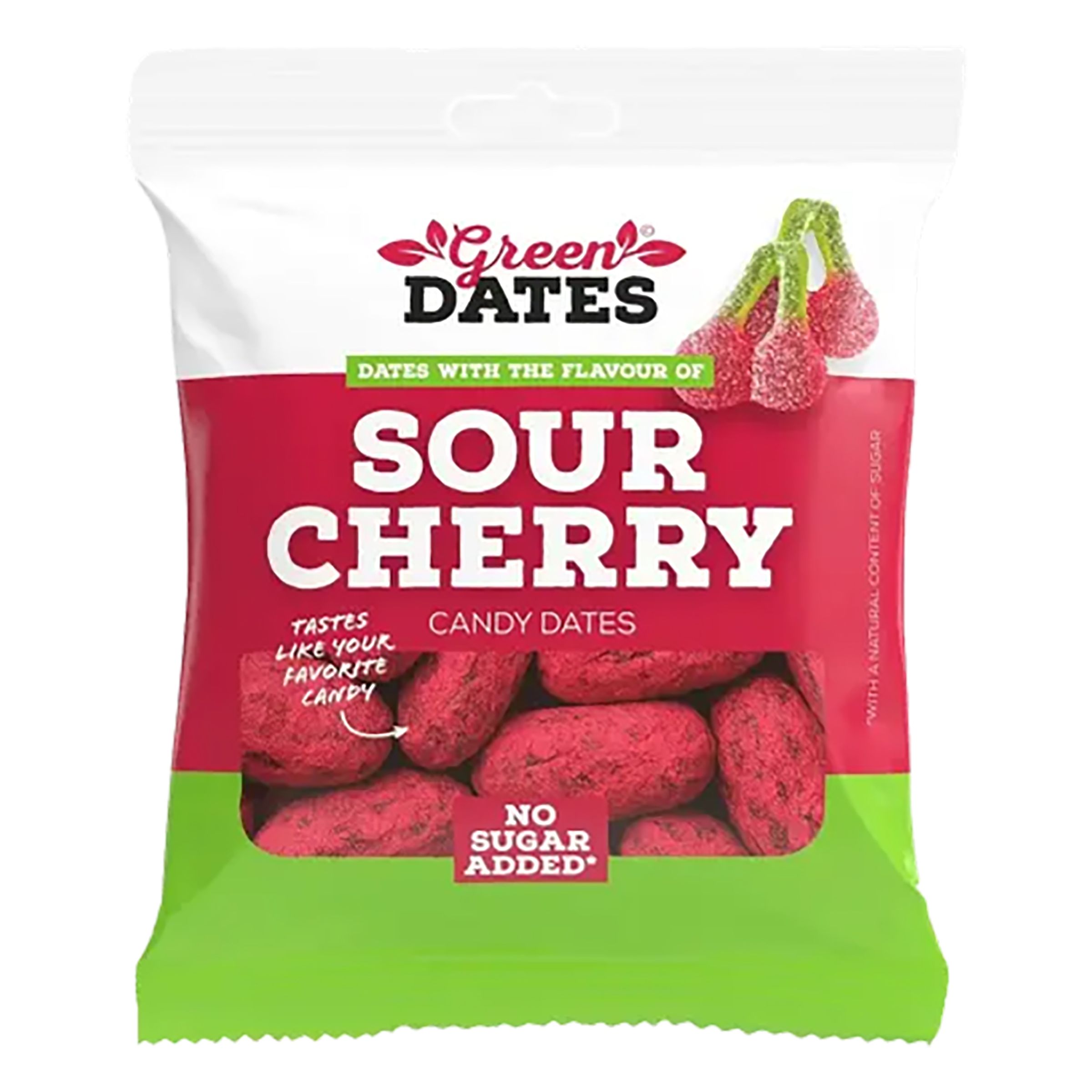 Green Dates Dadlar Sour Cherry - 90 gram