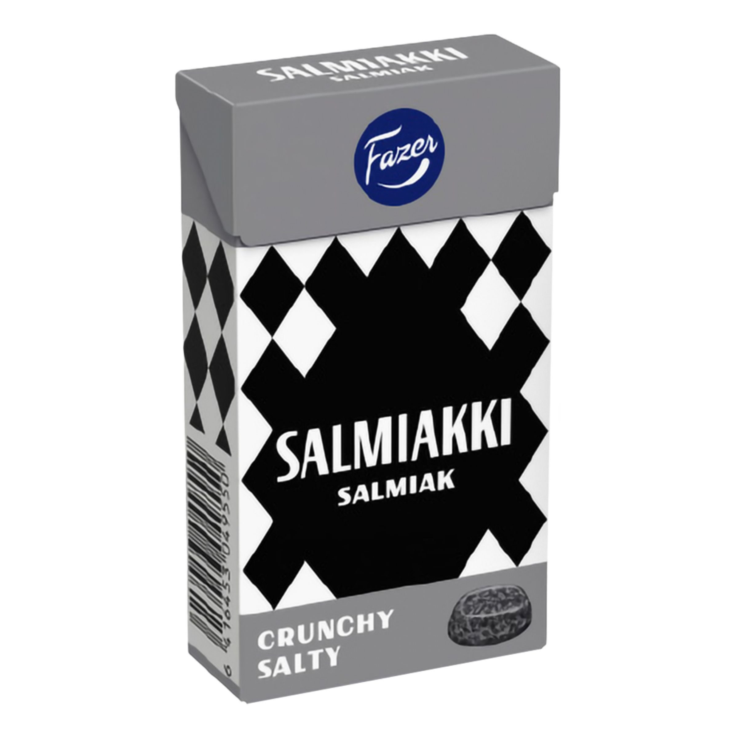 Fazer Salmiakki Crunchy Salty - 38 gram