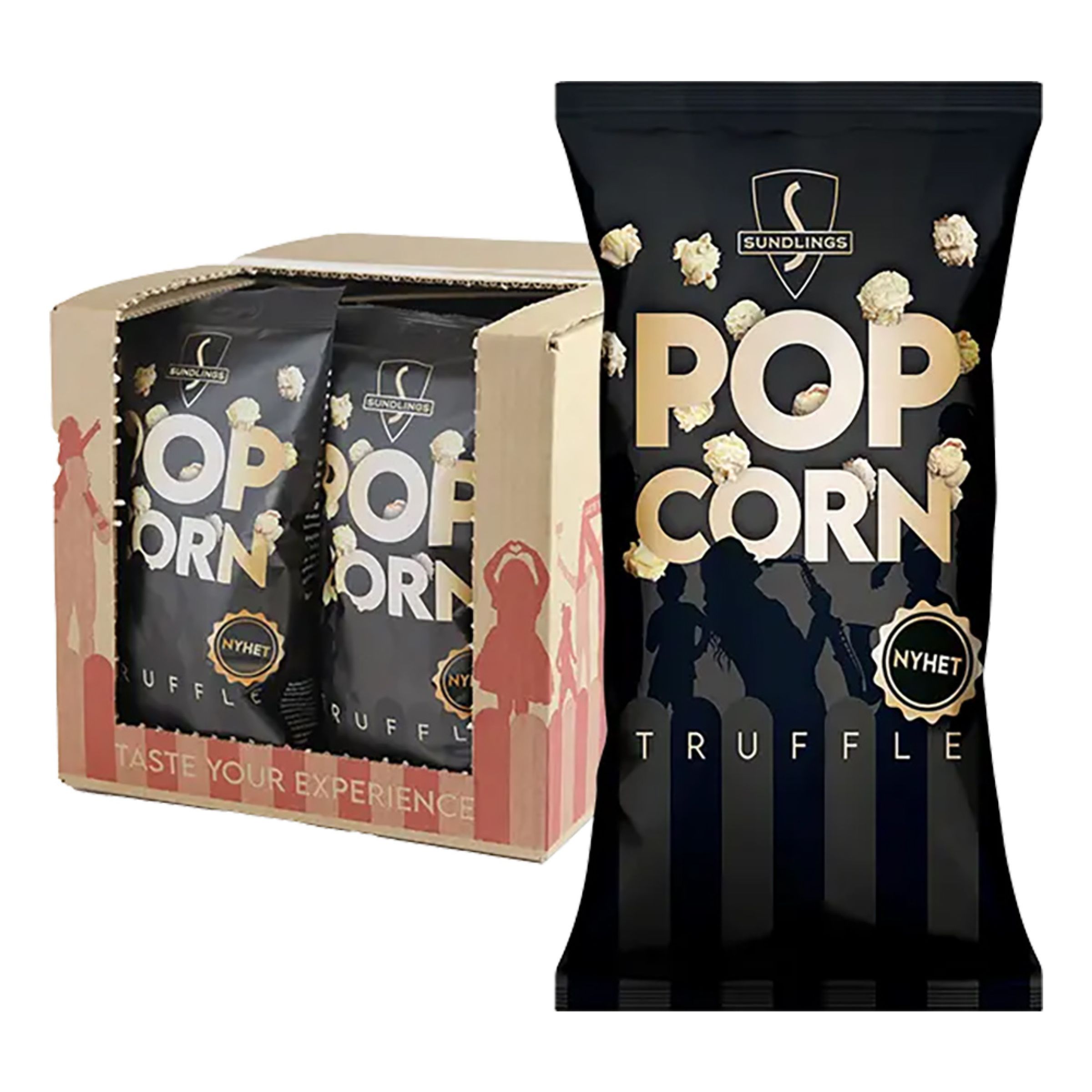 Sundlings Truffle Popcorn Storpack - 12-pack