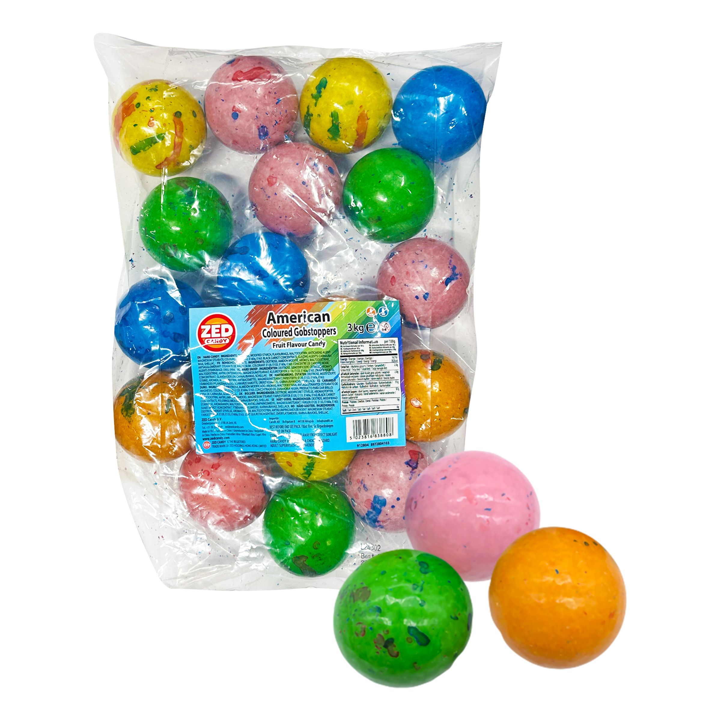 American Gobstoppers Storpack - 3 kg