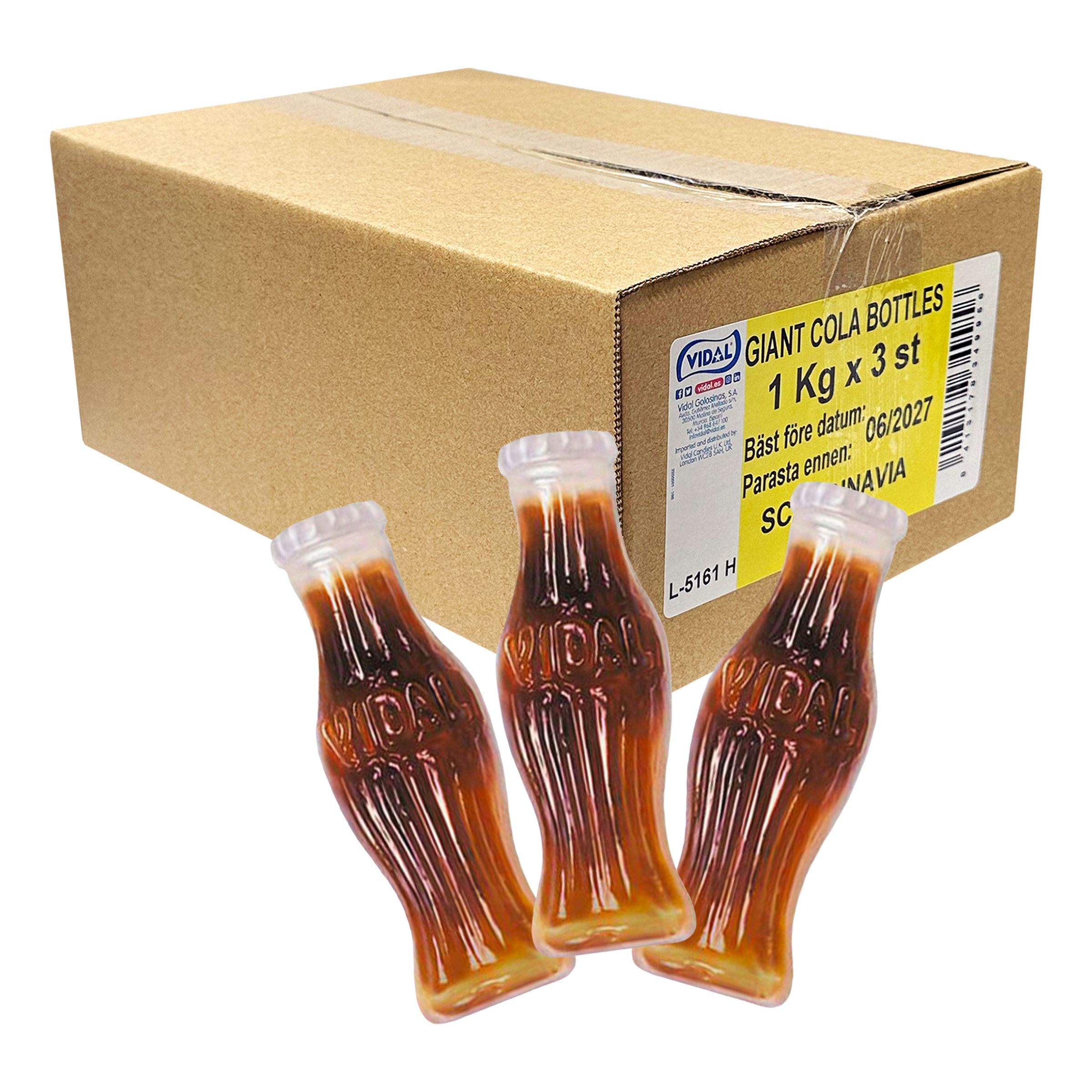 Cola Bottles XL Storpack - 3 kg