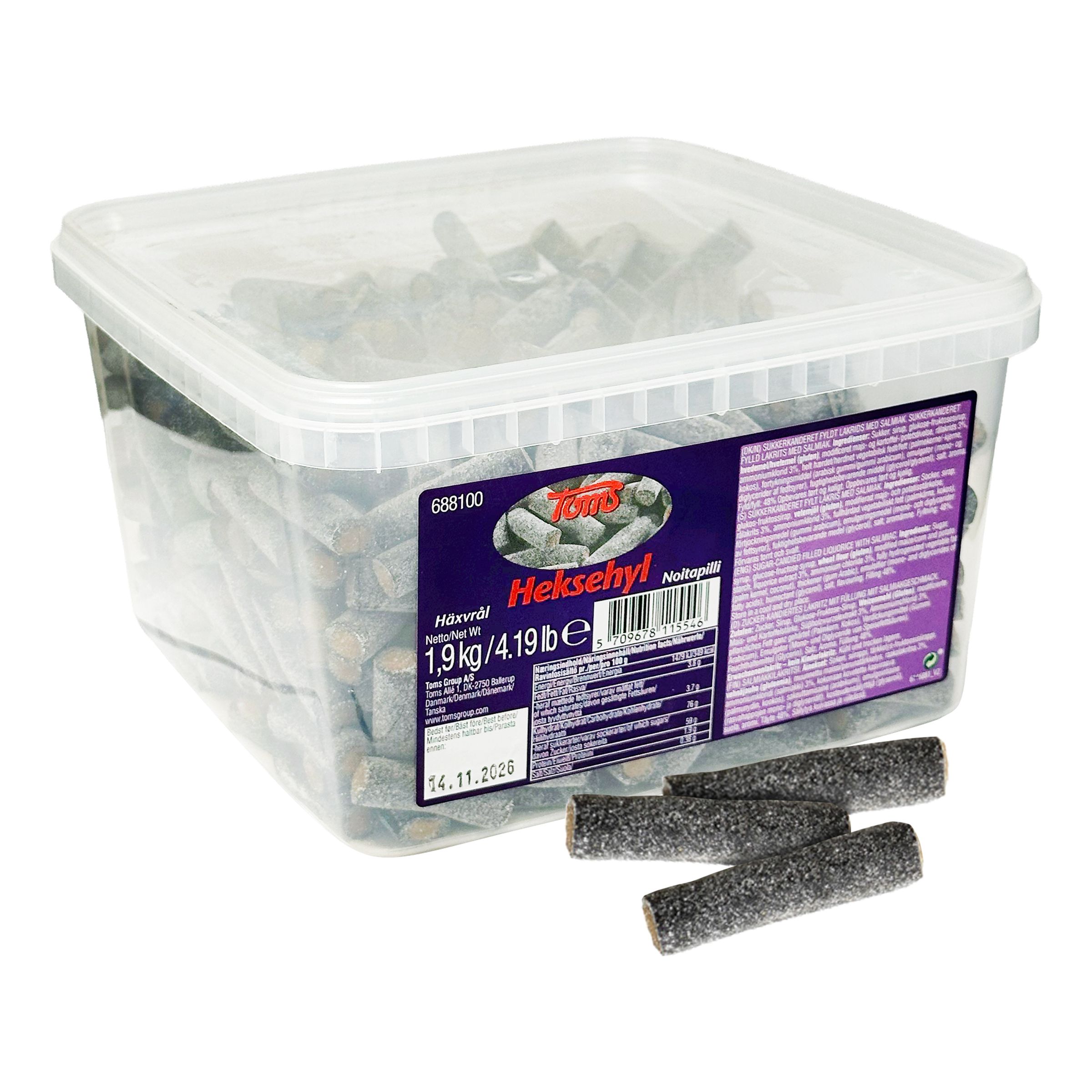 Toms Kanderade Häxvrål Storpack - 1,9 kg