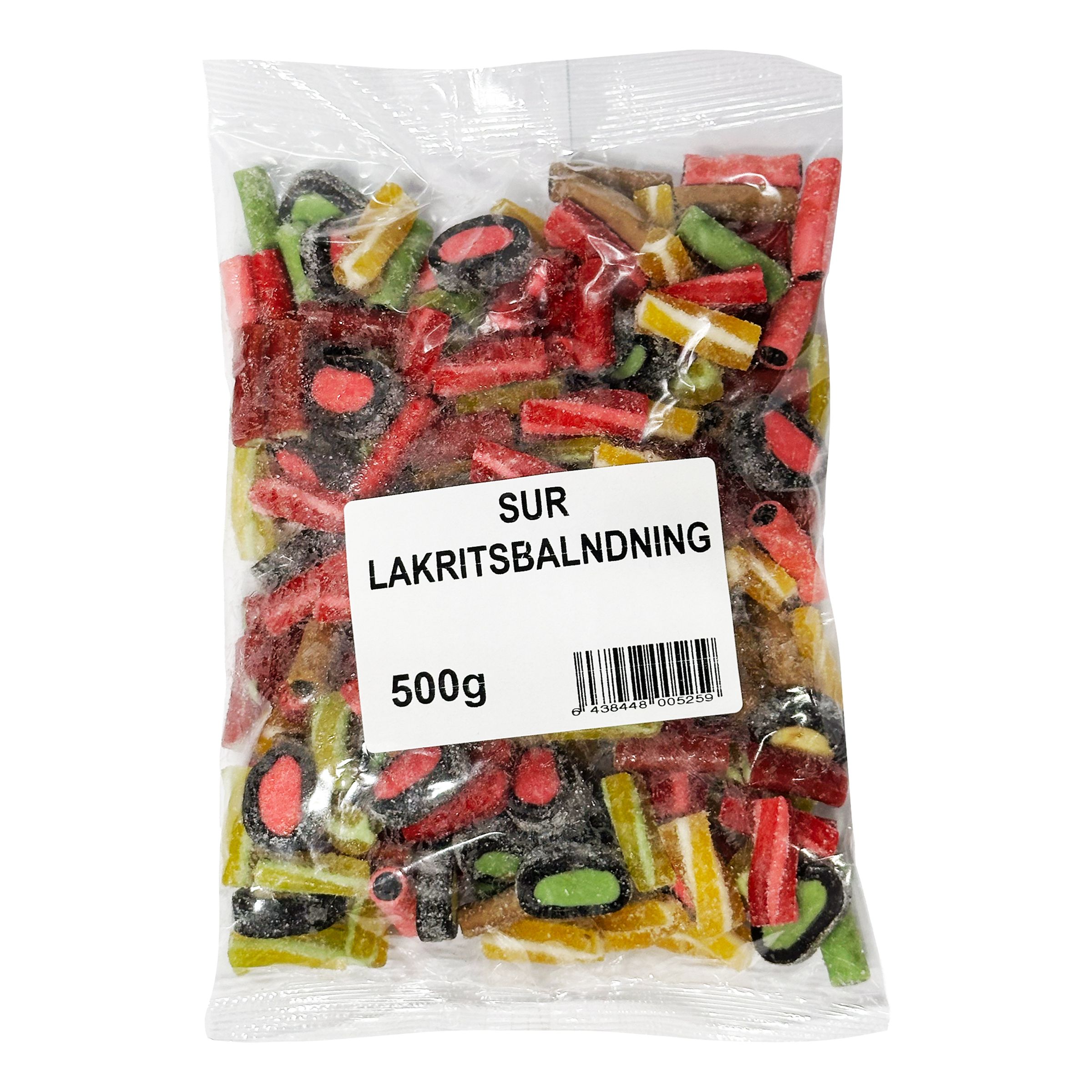 Sur Lakritsblandning Storpack - 500 gram