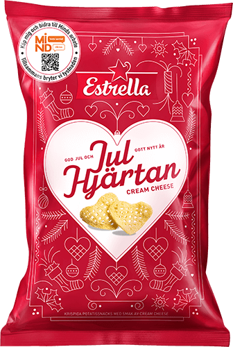 Estrella Julhjärtan 85g