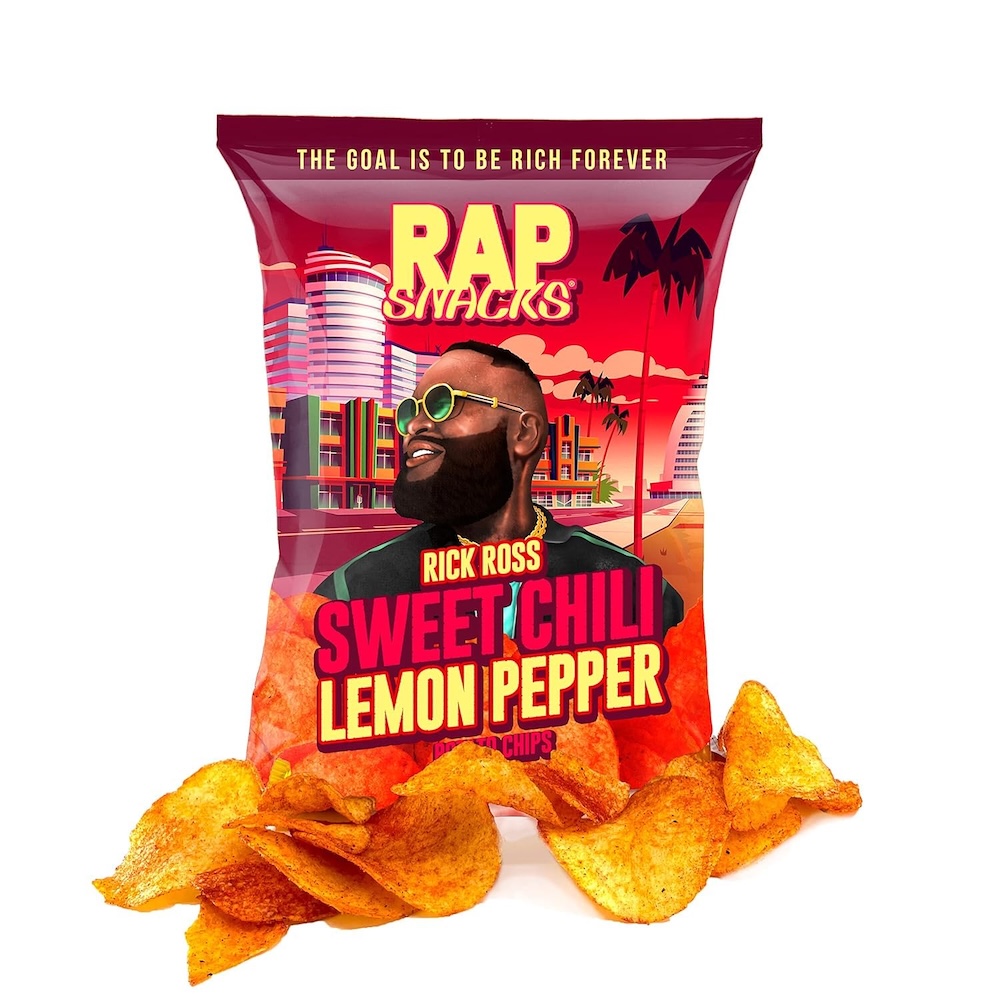 Rap Snacks Rick Ross Sweet Chilli Lemon Pepper 71g