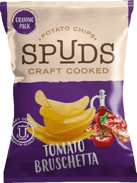 Spuds Craft Cooked Tomato & Bruschetta 145g