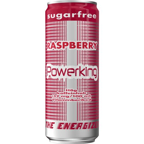Powerking Raspberry Sugarfree 25cl(BF:2025-11-28)