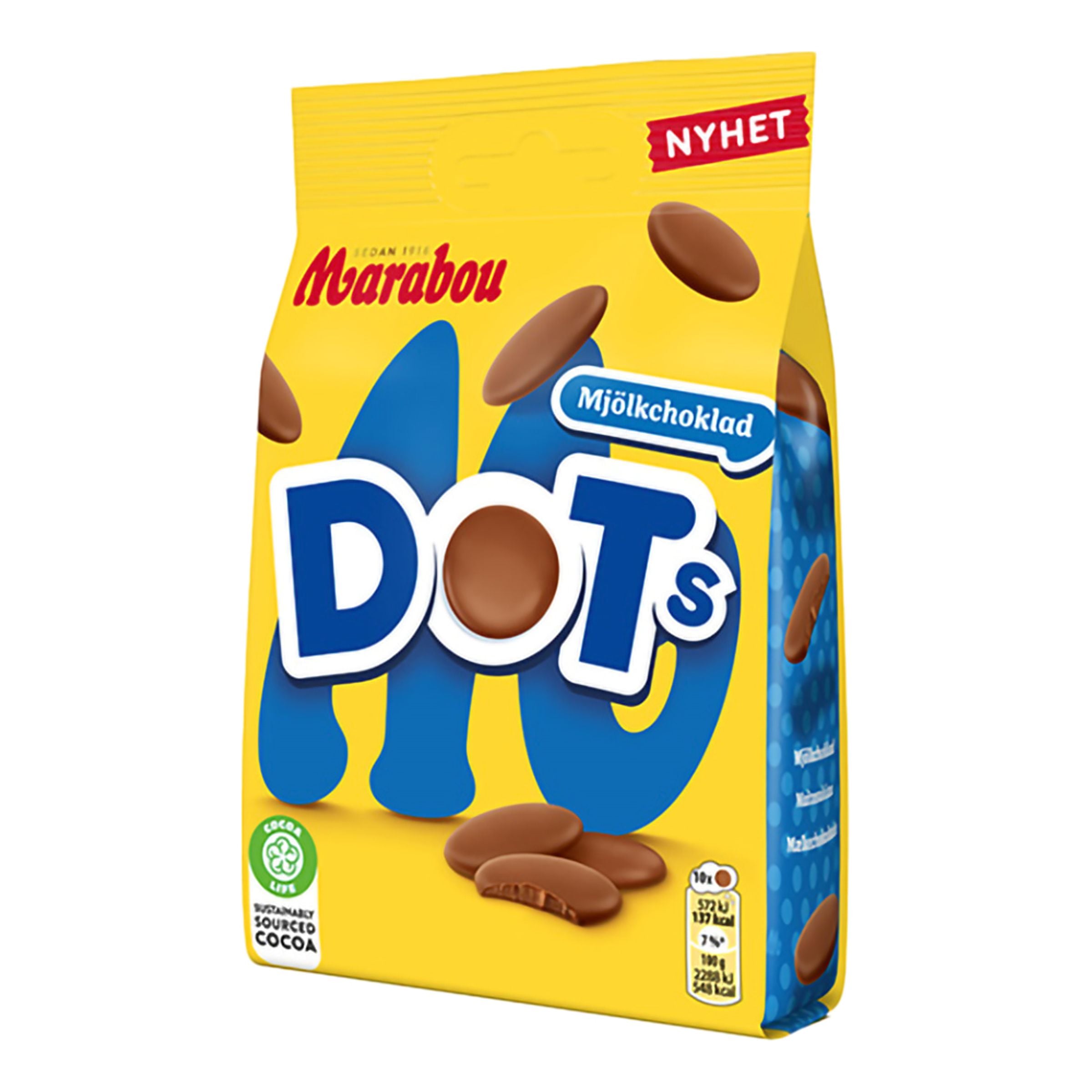 Marabou Dots Mjölkchoklad - 120 g