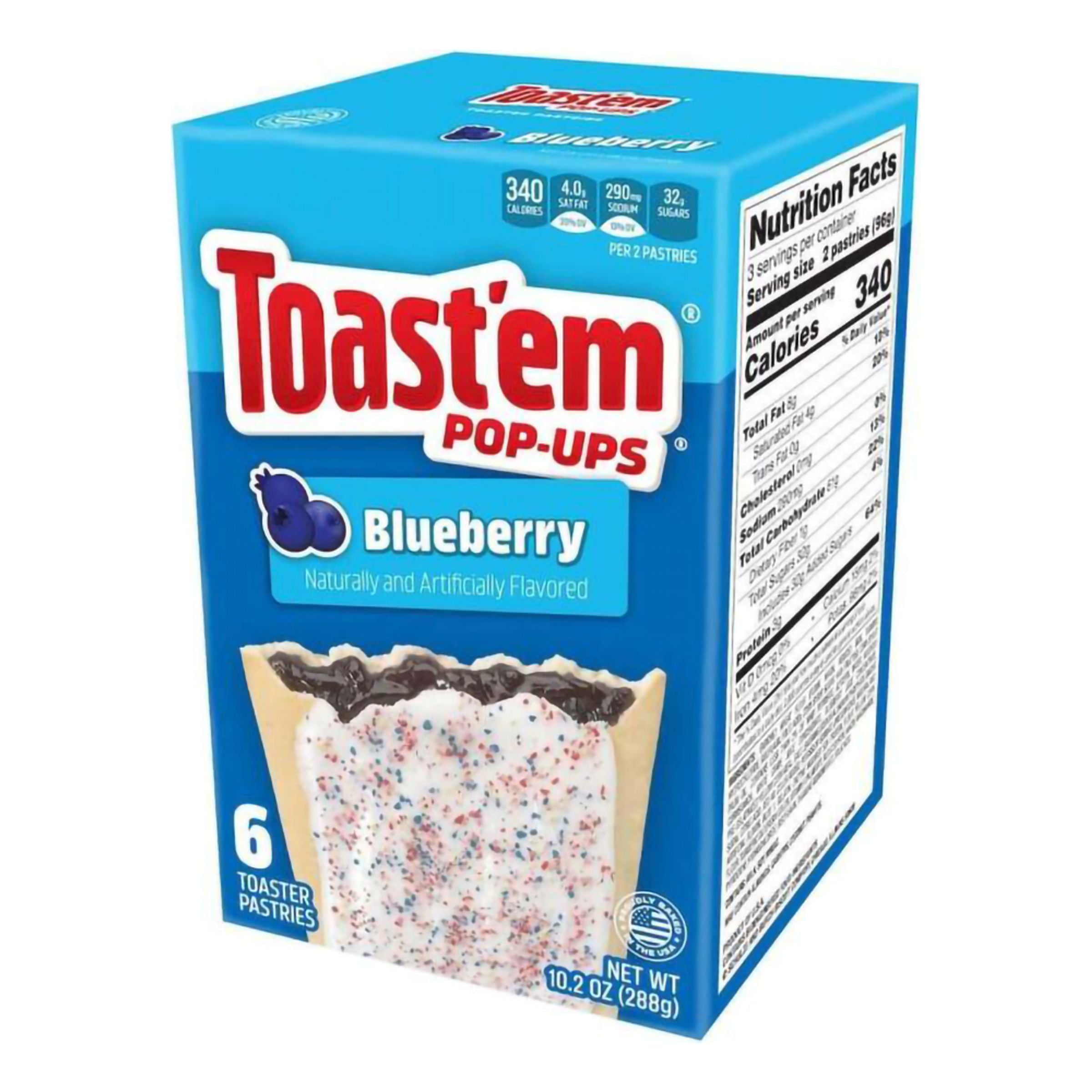Toast'em Frosted Blueberry - 288 g
