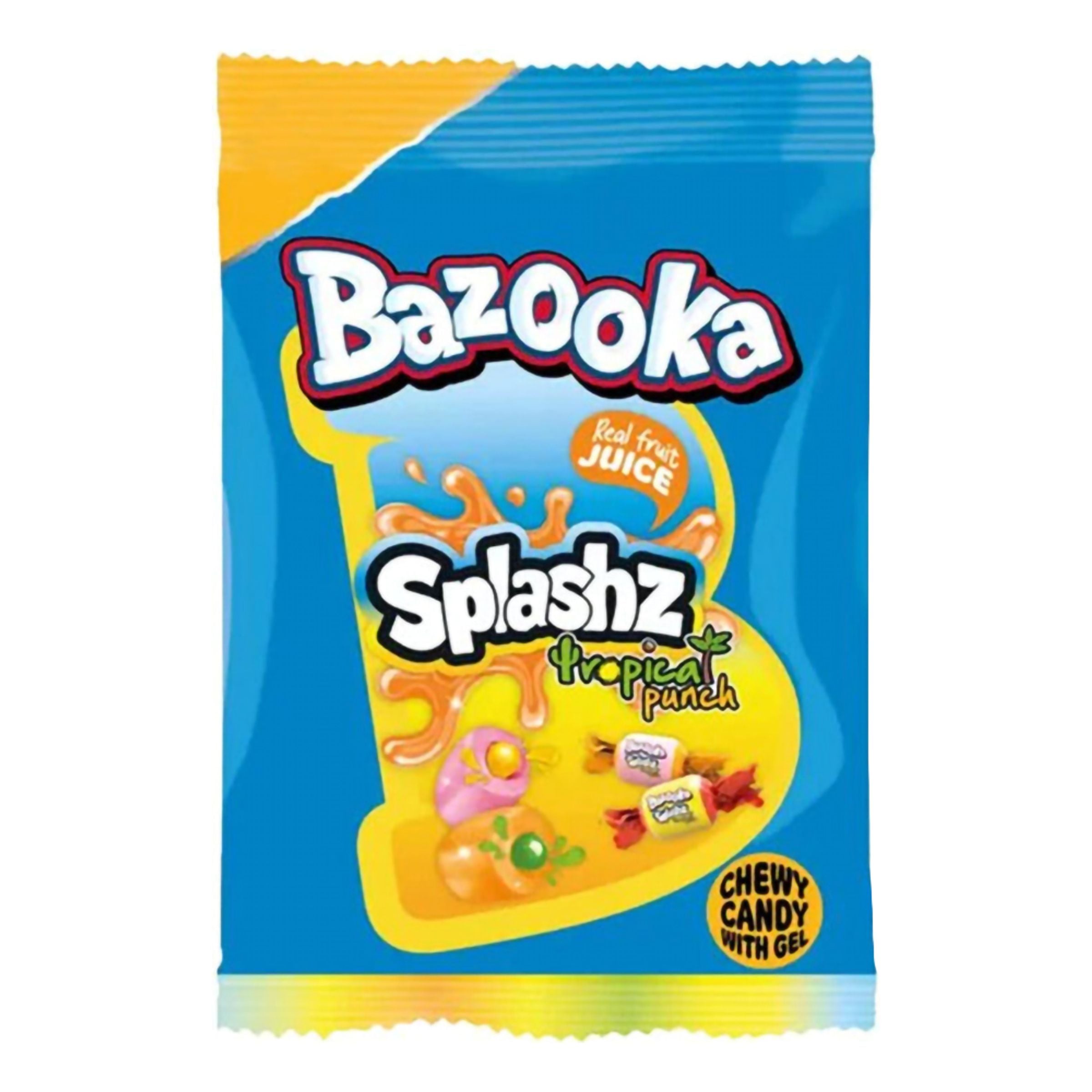 Bazooka Splashz Tropical Punch - 120 g