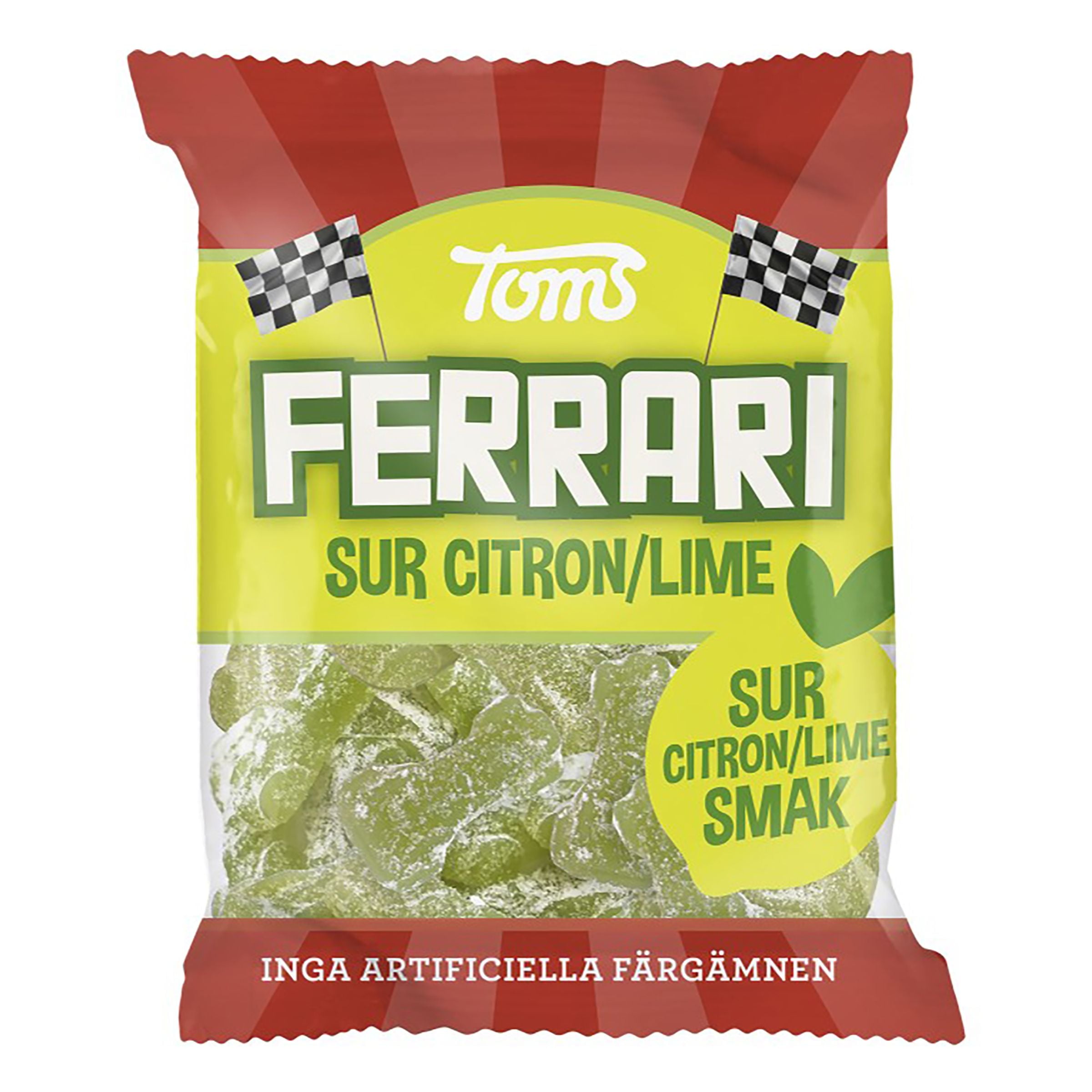 Toms Ferrari Sur Citron/Lime Påse - 120 gram