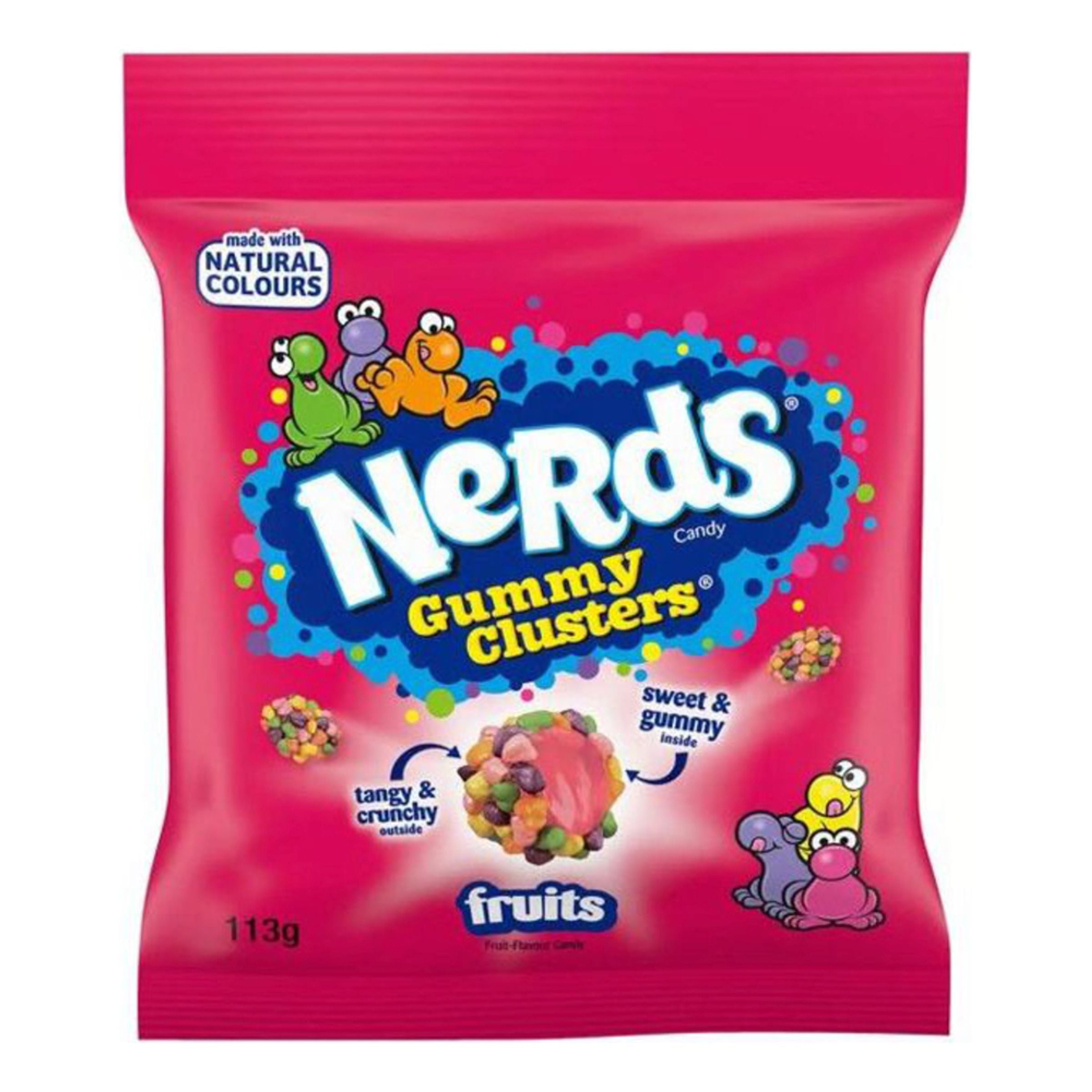 Nerds Gummy Clusters Fruits - 113 g