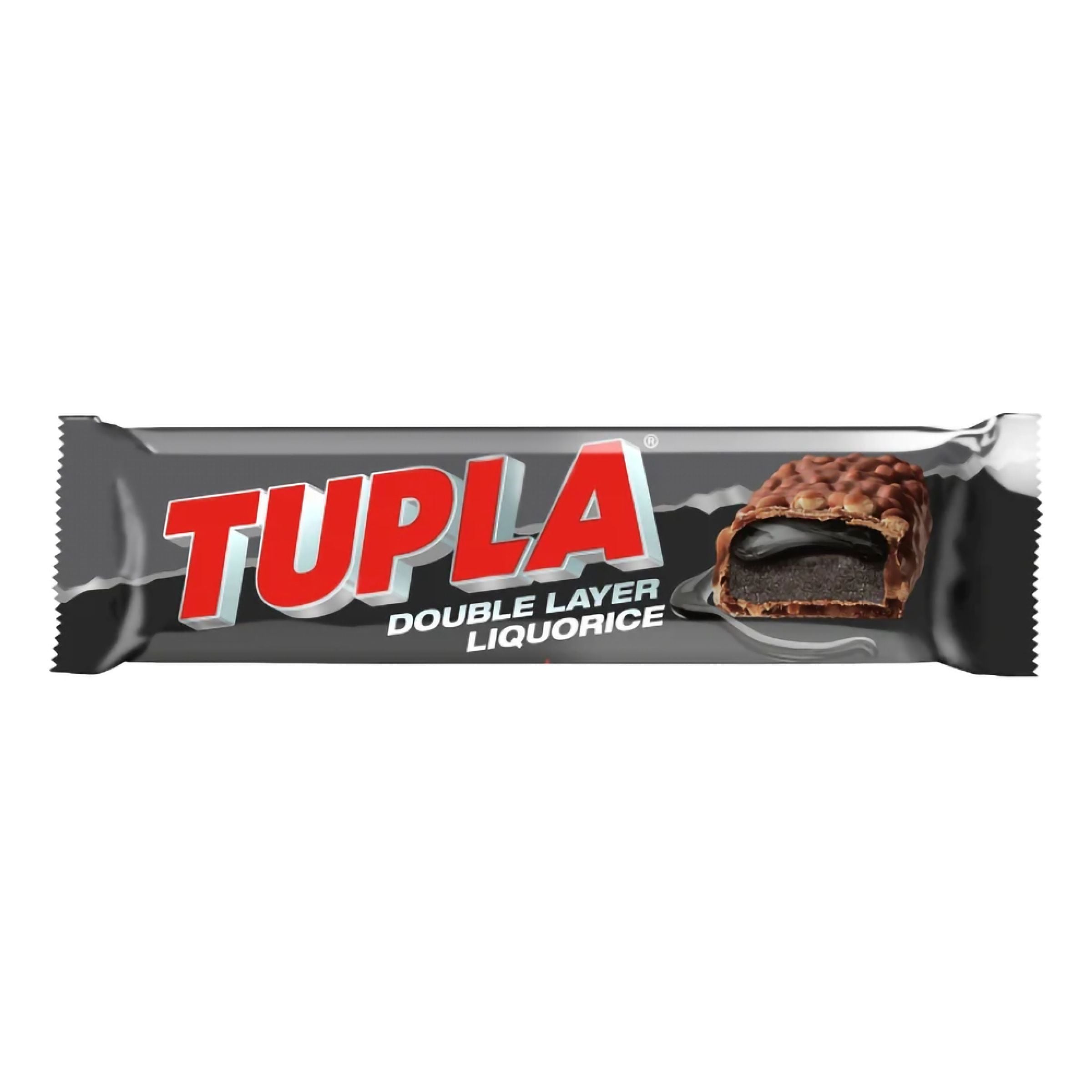 Cloetta Tupla Double Layer Liquorice - 48 g