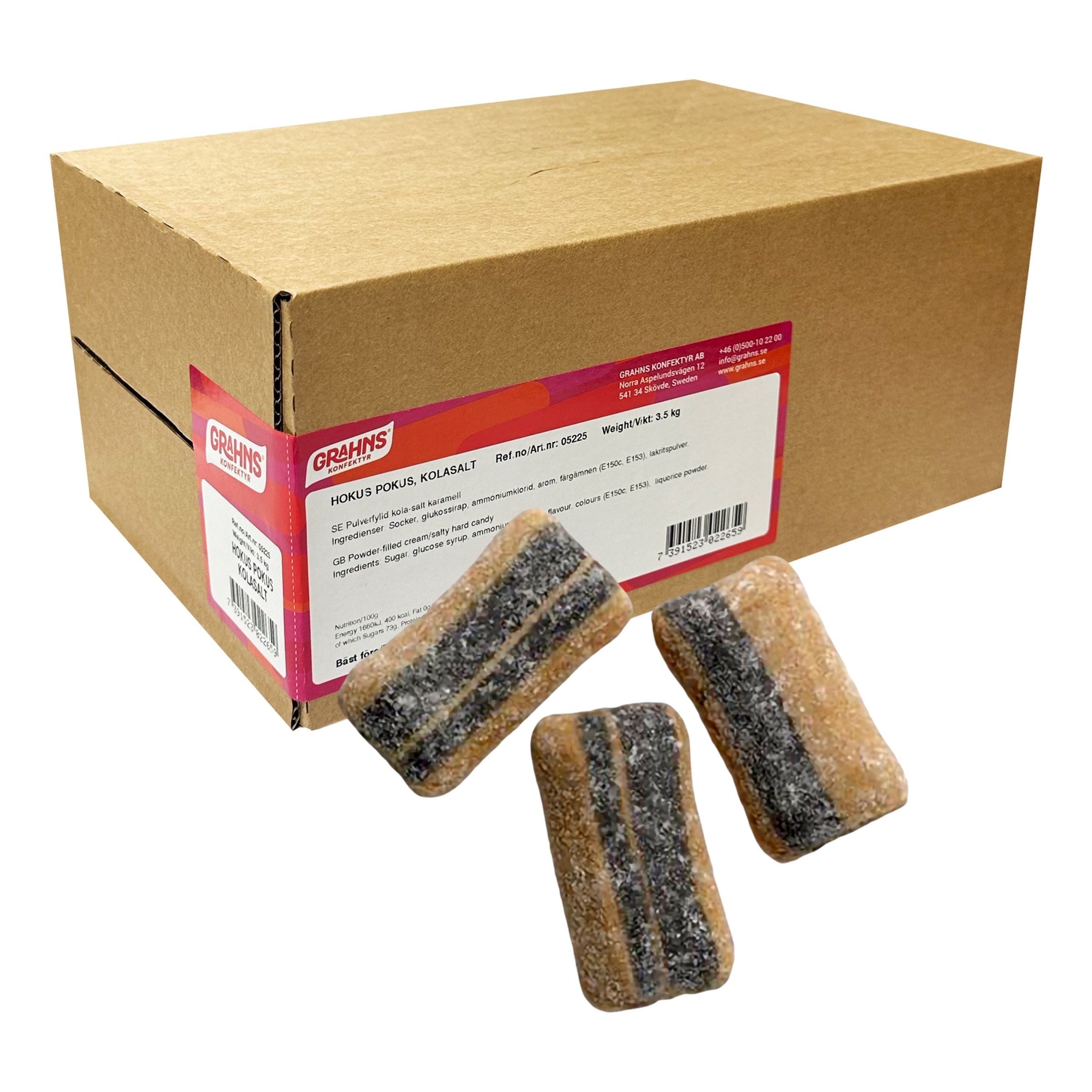 Grahns Hokus Pokus Kolasalt Storpack - 3,5 kg
