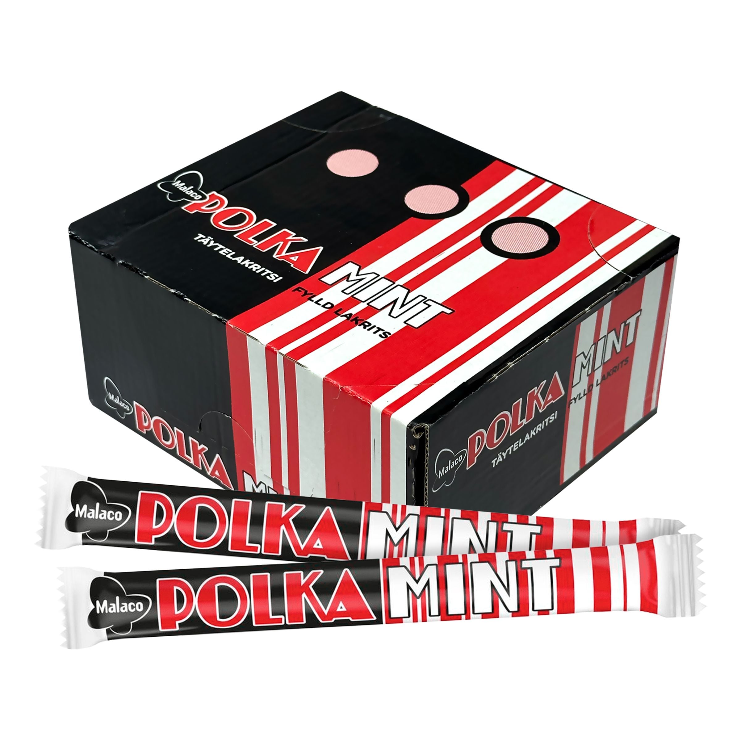Malaco Polka Mint Storpack - 50 x 14 g