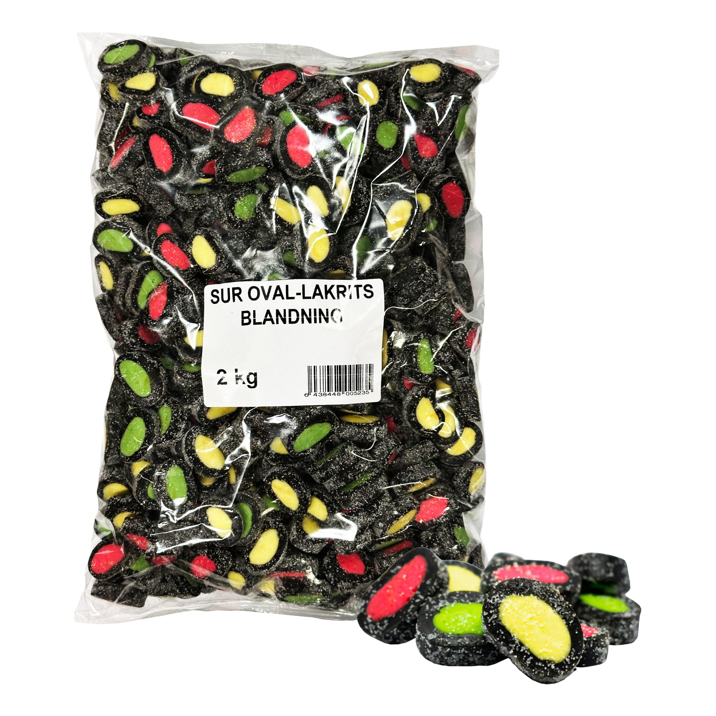 Lakrits Sur Oval Storpack - 2 kg