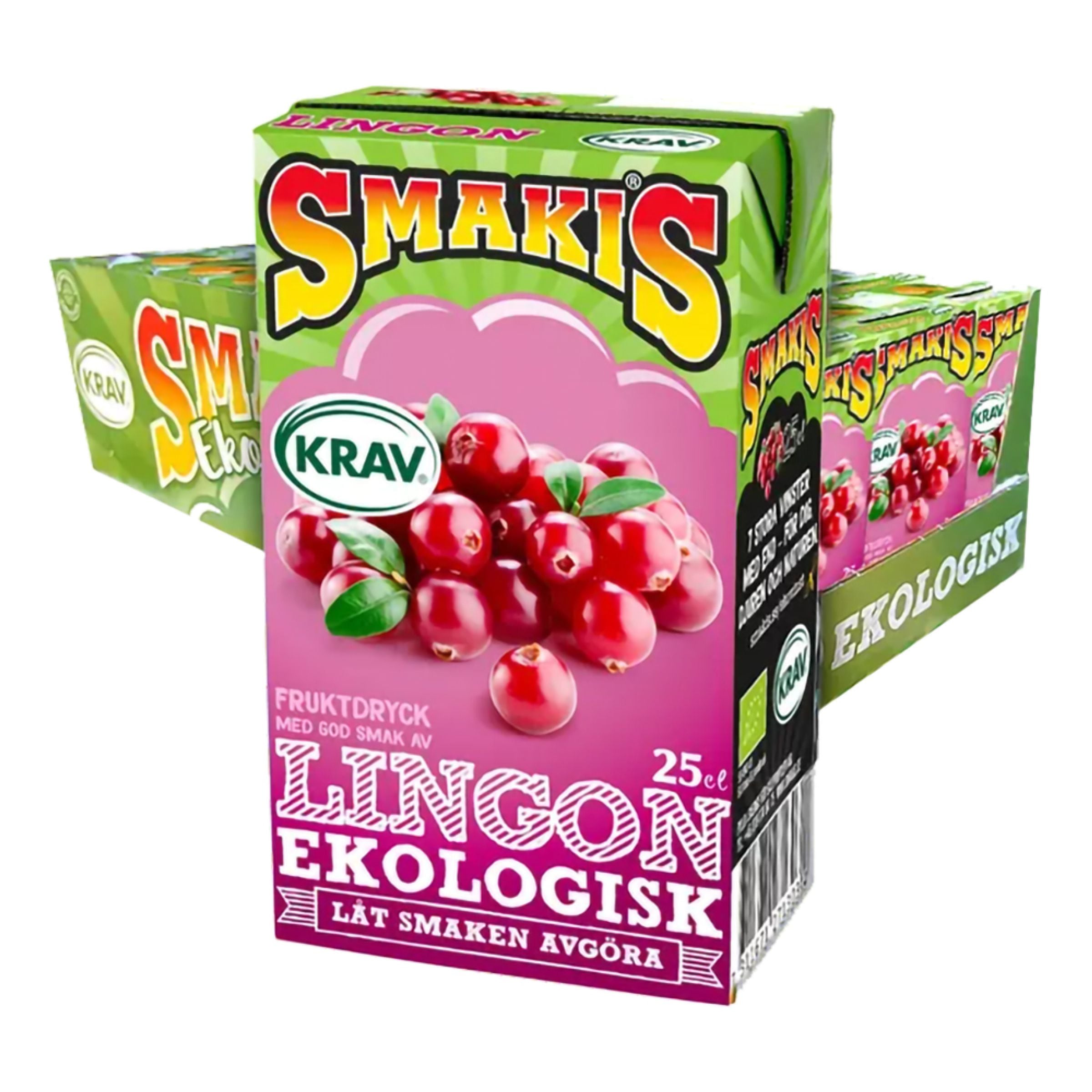 Smakis Lingon Krav - 27 x 25 cl