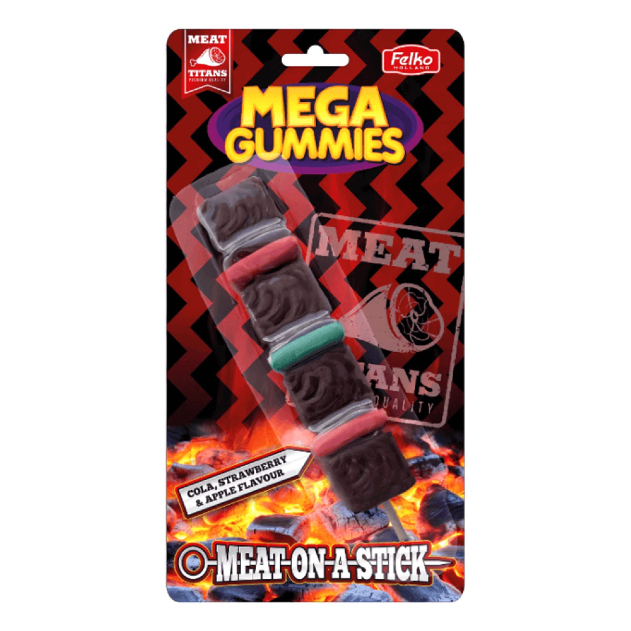 Felko Mega Gummies Meat-on-a-Stick - 120 g