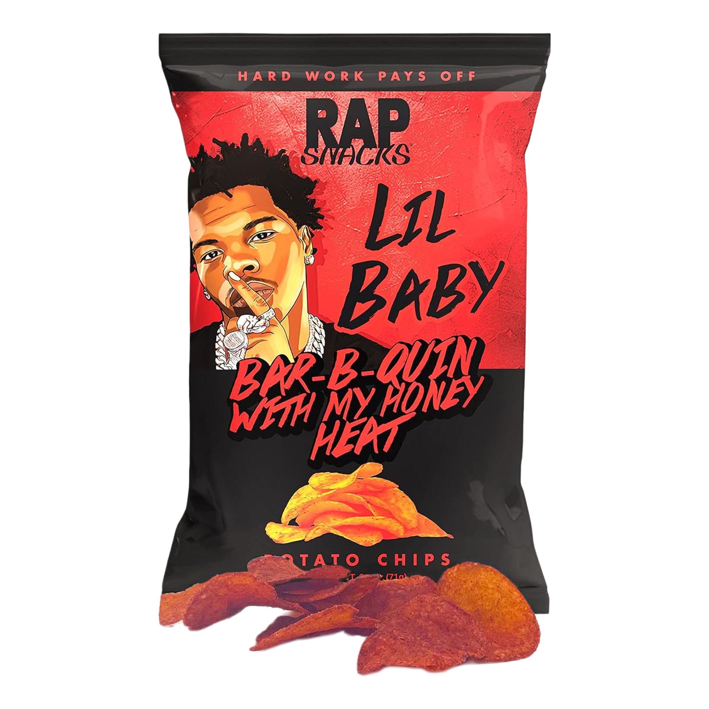 RAP Snacks Lil Baby Bar-B-Quin With My Honey Heat - 71 g