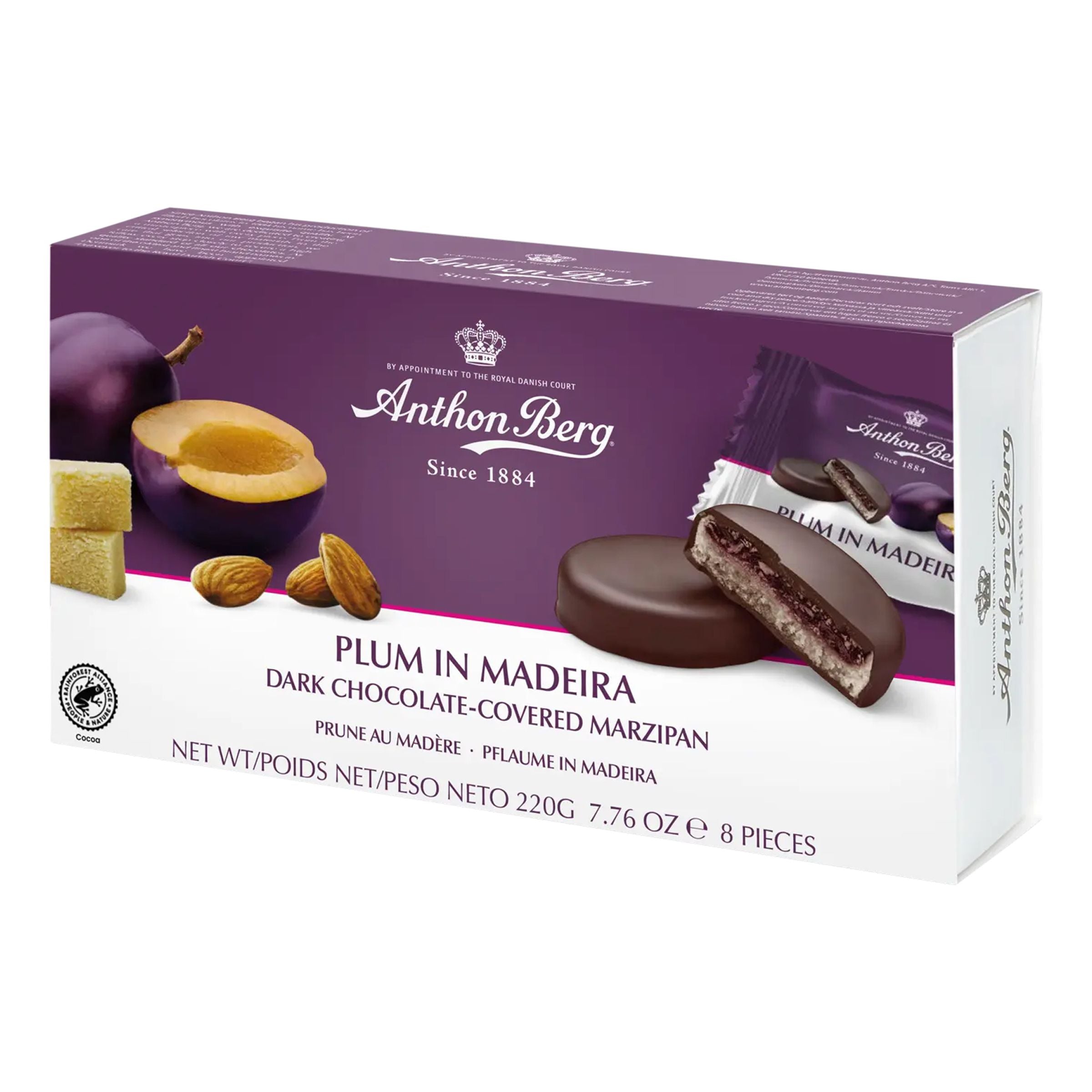 Anthon Berg Plommon i Madeira - 220 g