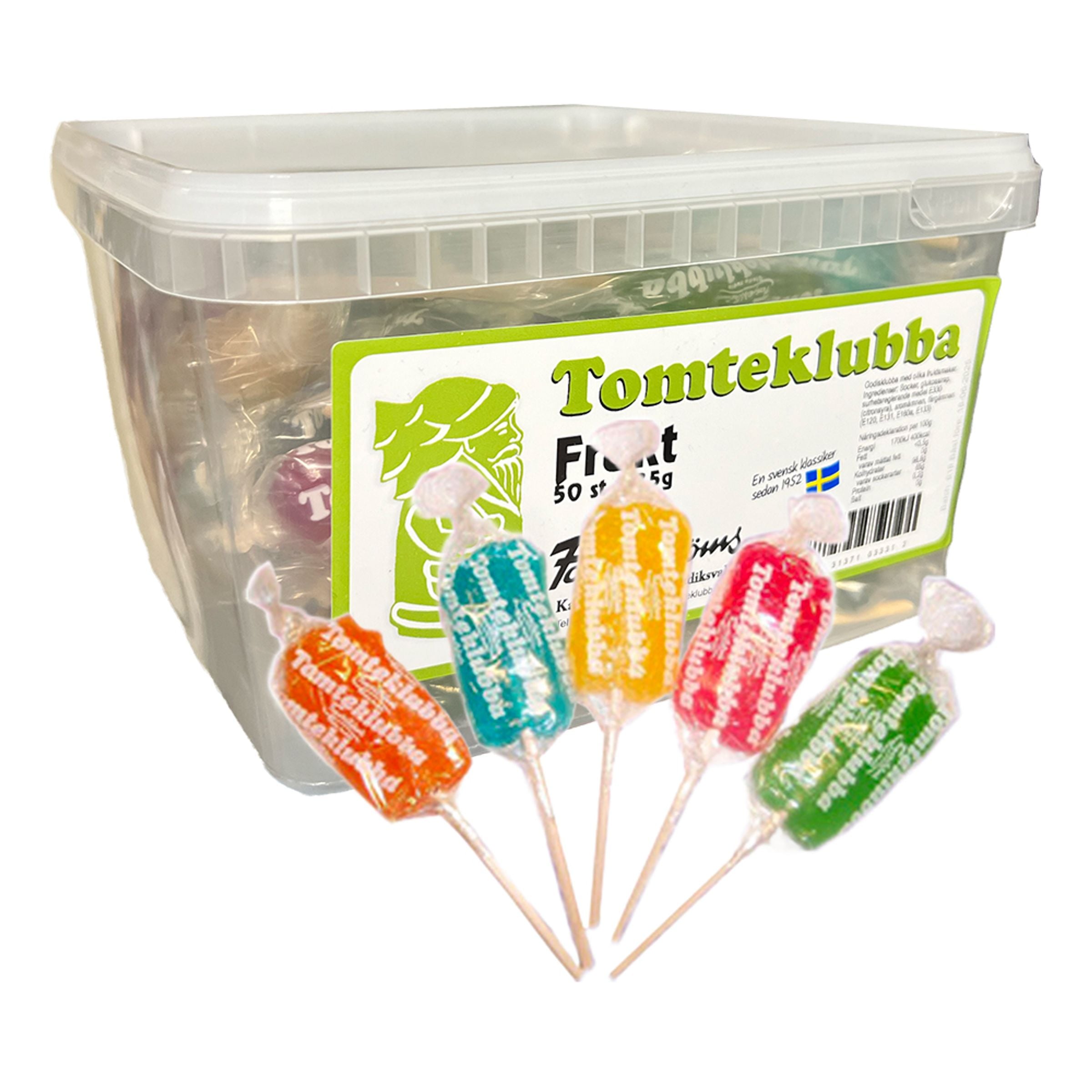 Tomteklubba Frukt Storpack - 50 x 25 g
