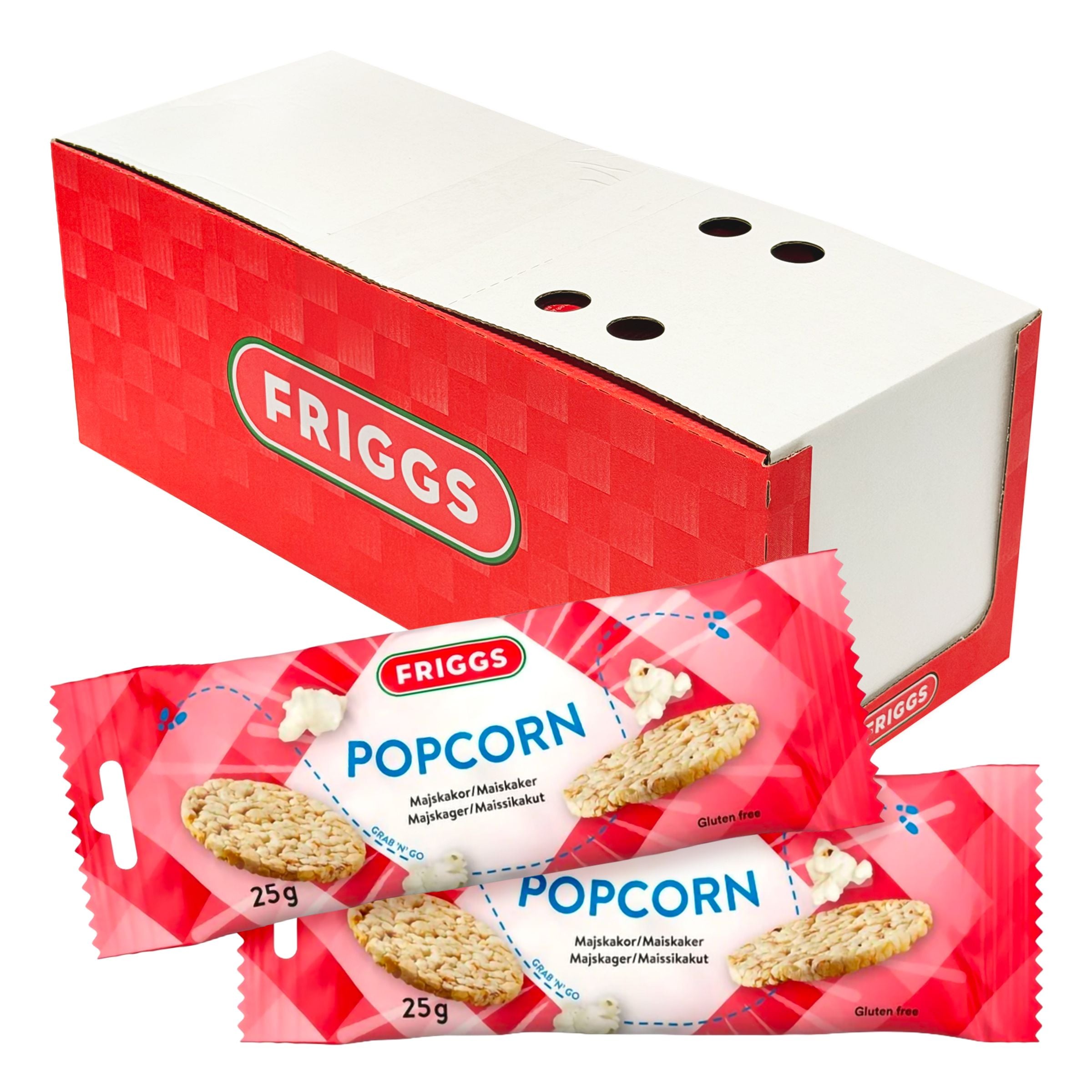Friggs Snackpack Popcorn Storpack - 26 x 25 g