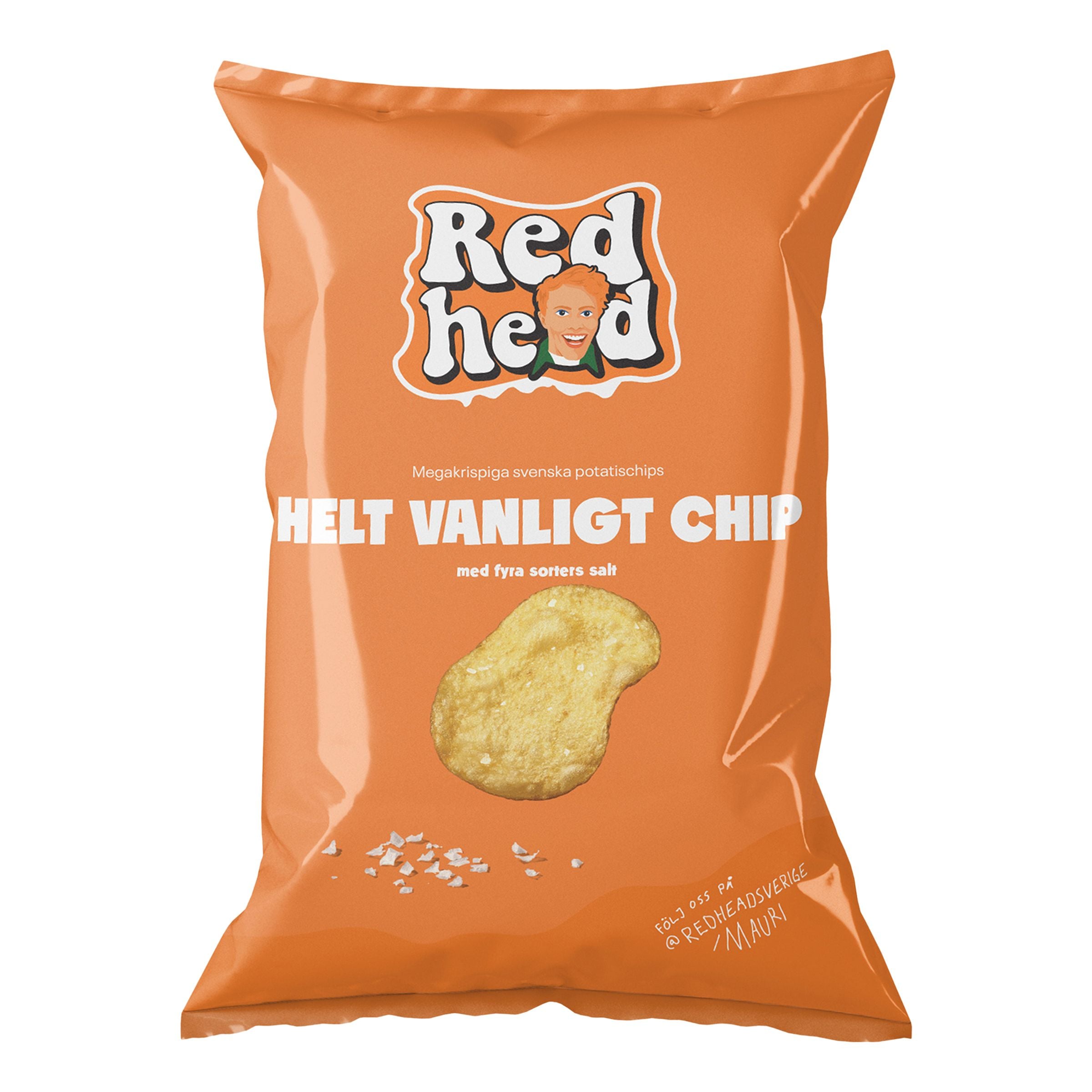 Redhead Chips Helt Vanligt Chip - 150 g
