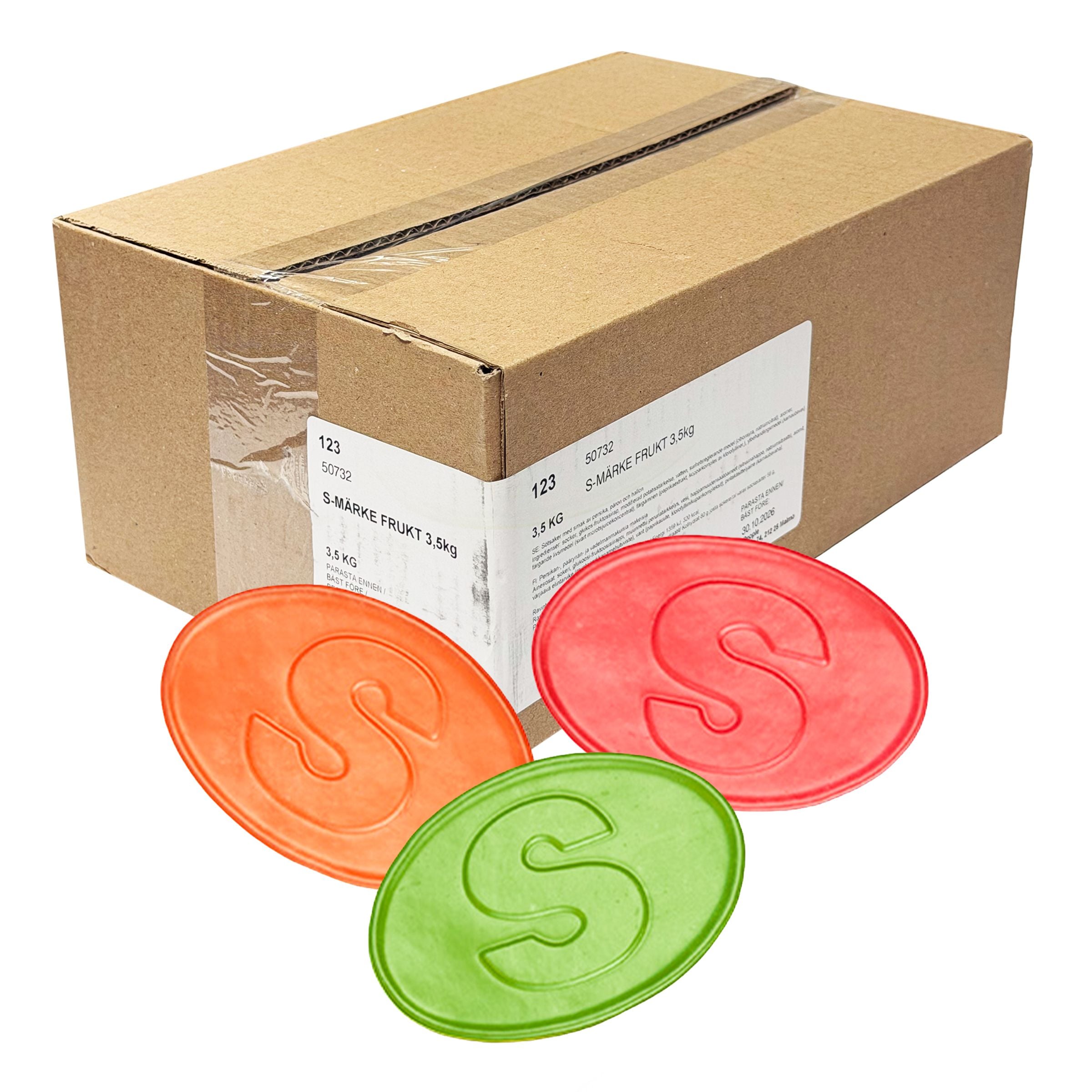 S-Märke Frukt Storpack - 3,5 kg