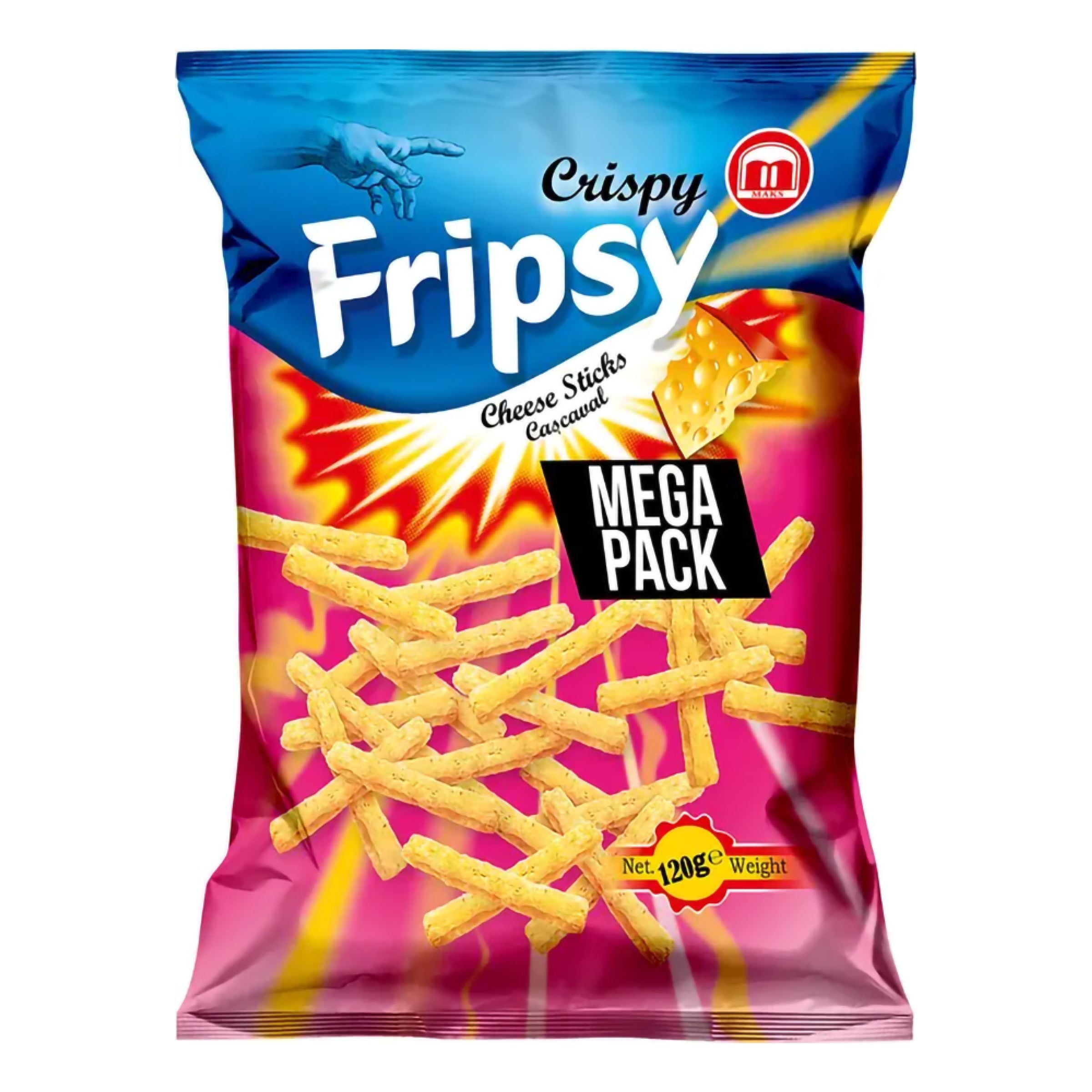 Fripsy Crispy Sticks Cheese - 120 g