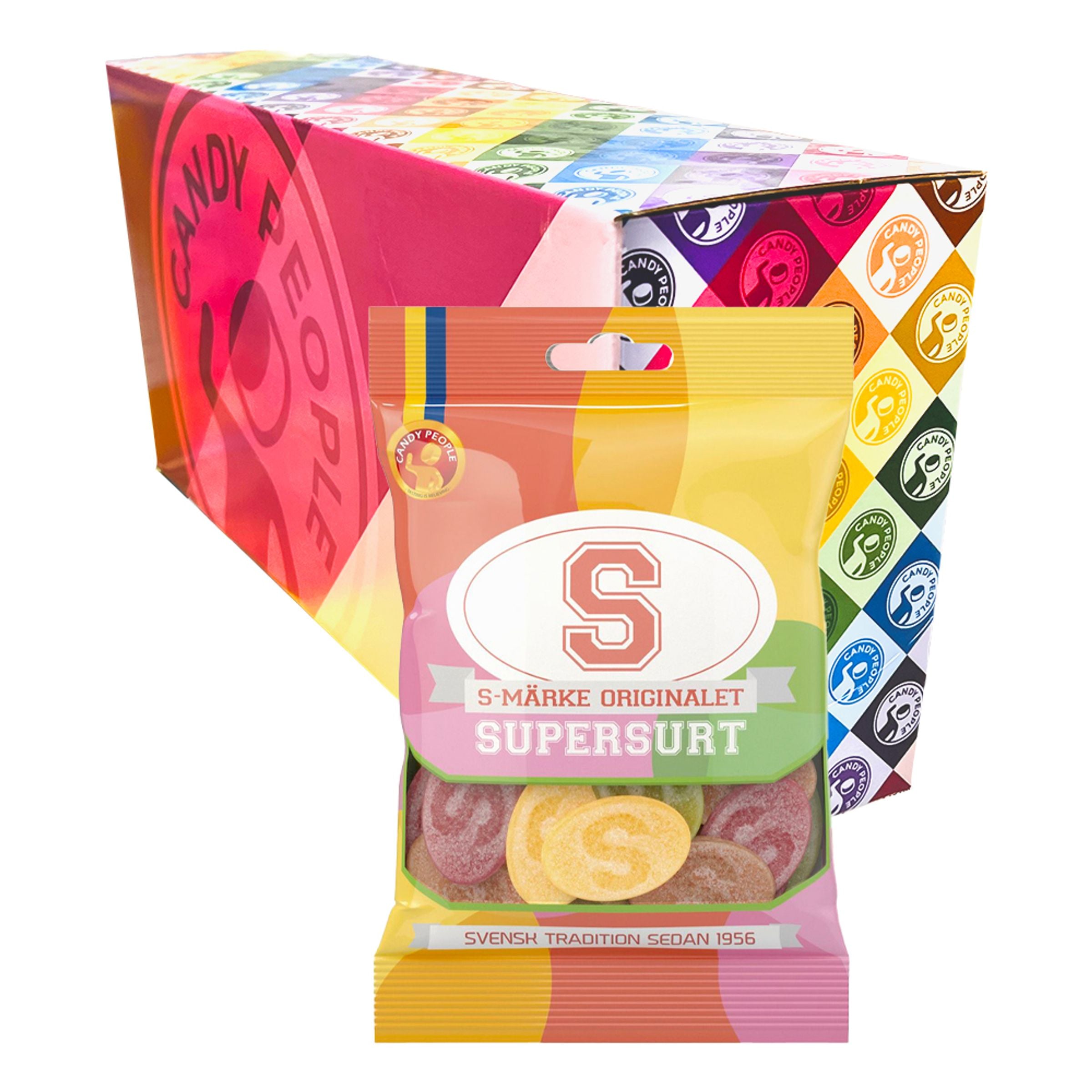 S-Märken Supersura Godispåsar Storpack - 18 x 80 g