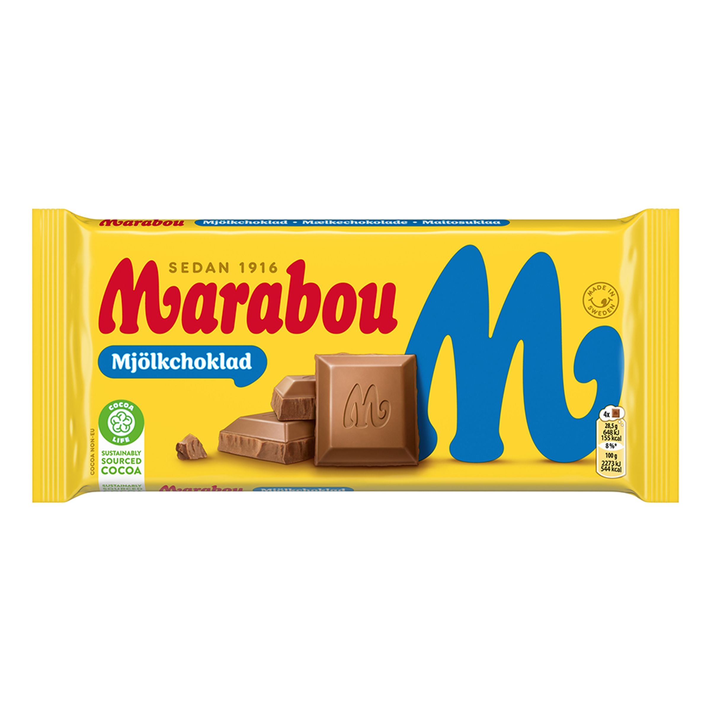 Marabou Mjölkchoklad Chokladkaka - 90 g