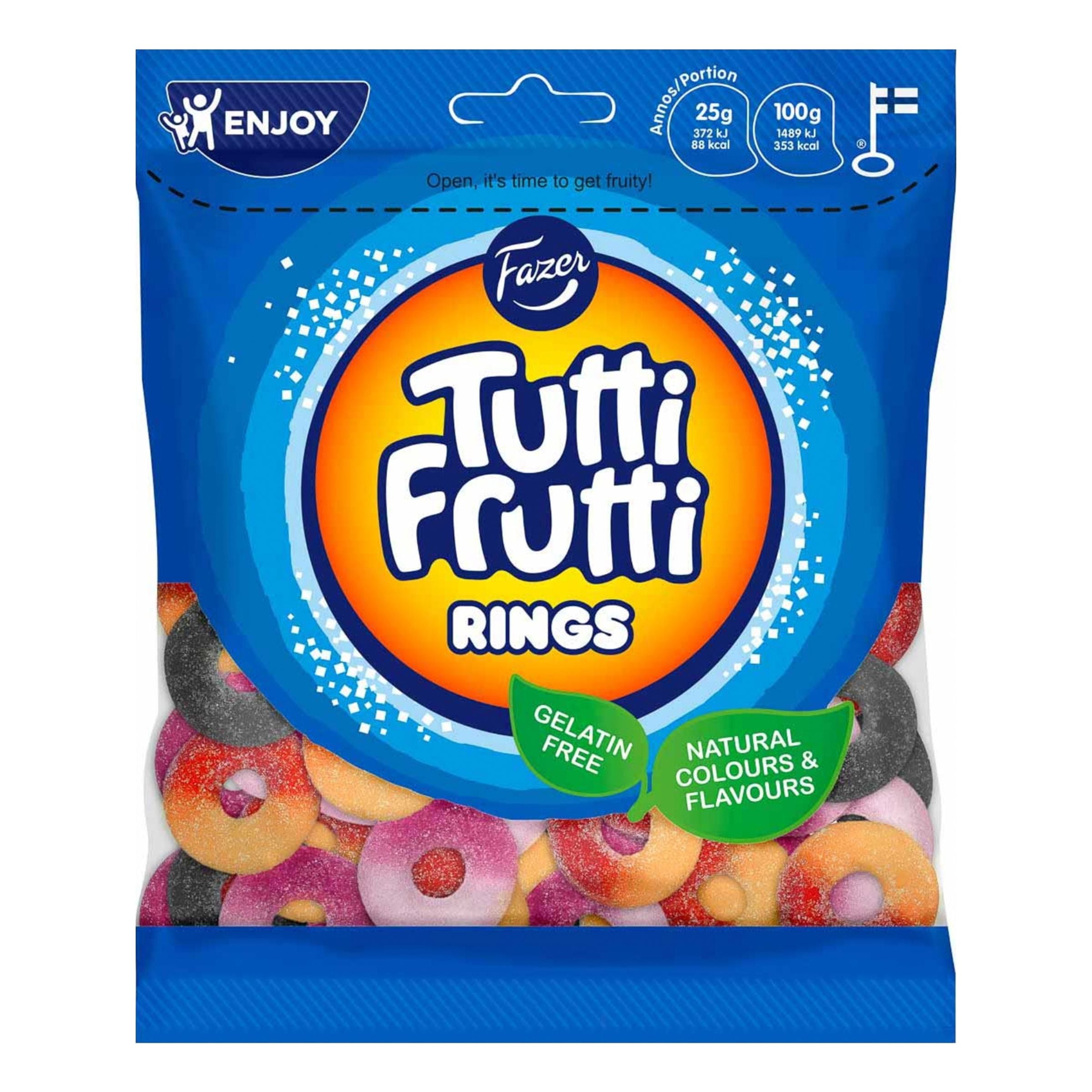 Fazer Tutti Frutti Rings - 120 g
