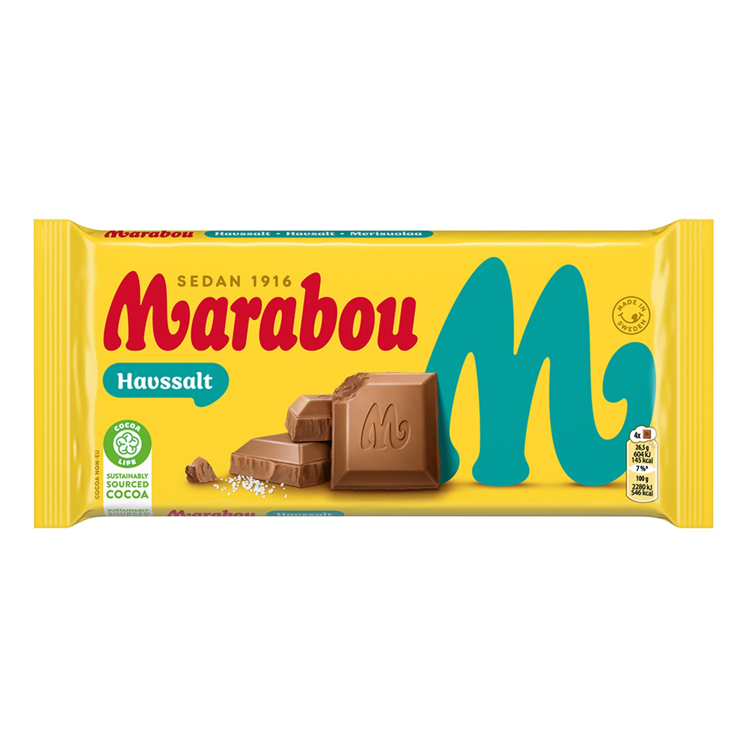 Marabou Havssalt Chokladkaka - 160 g