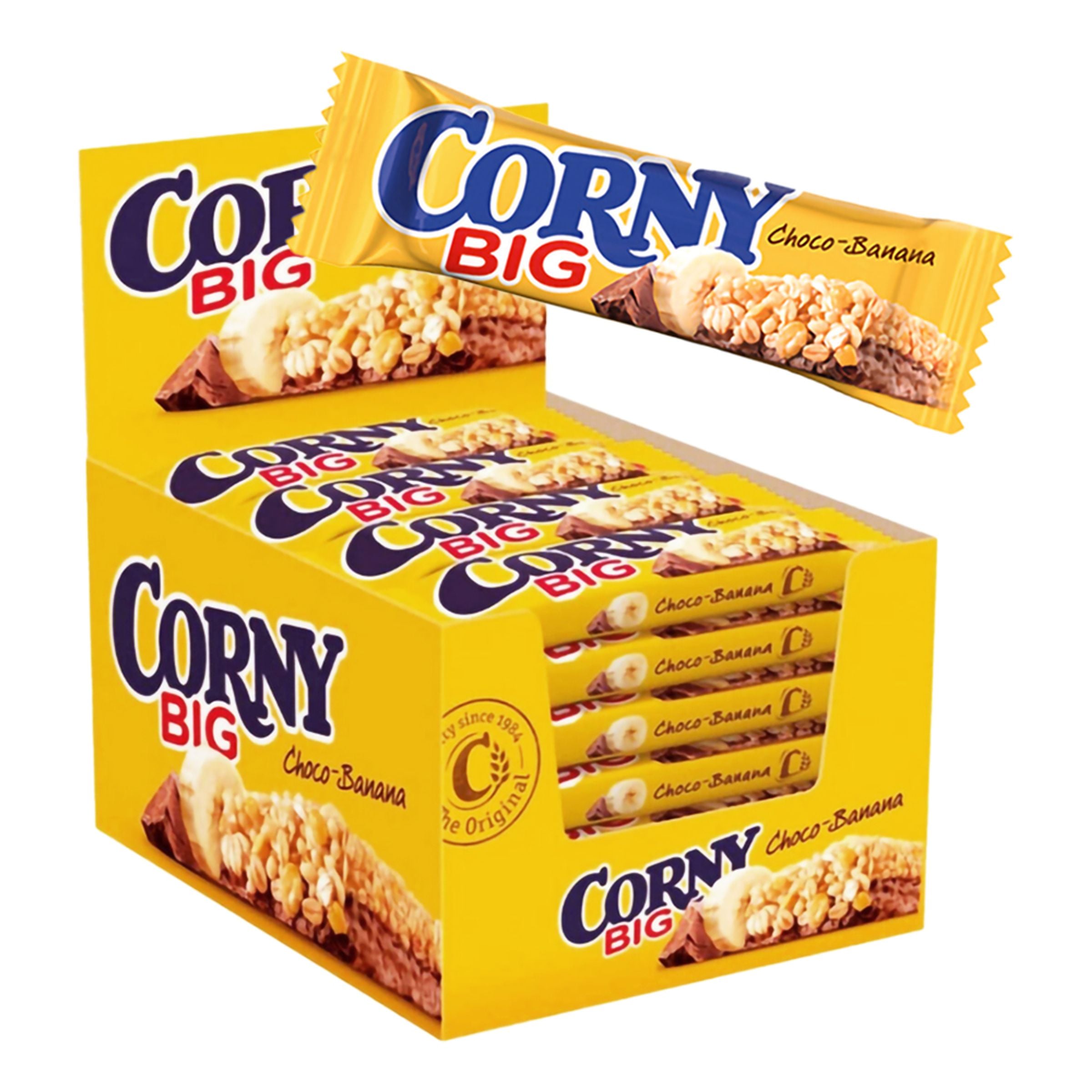 Corny Big Banan/Choklad Storpack - 24 x 50 g