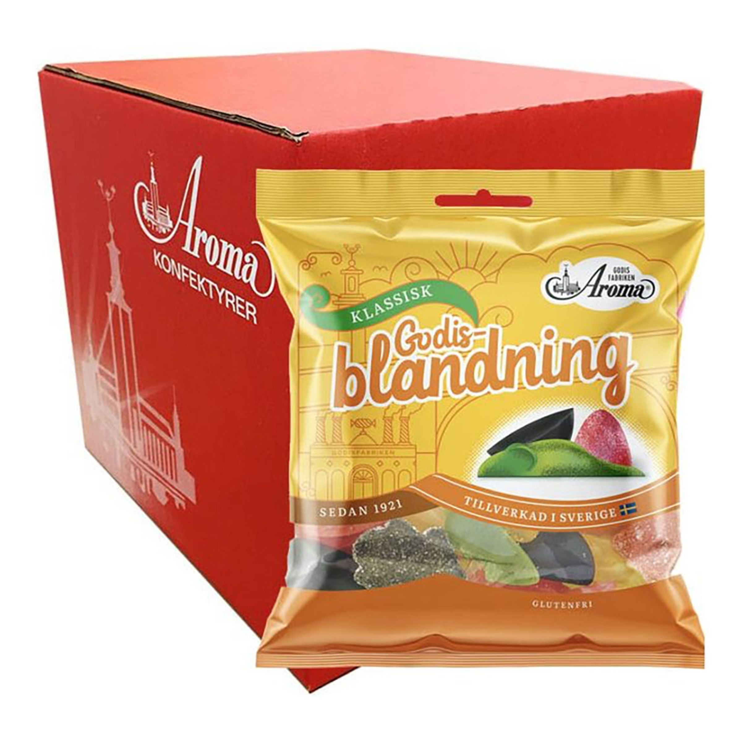 Aroma Godisblandning Storpack - 20 x 80 g