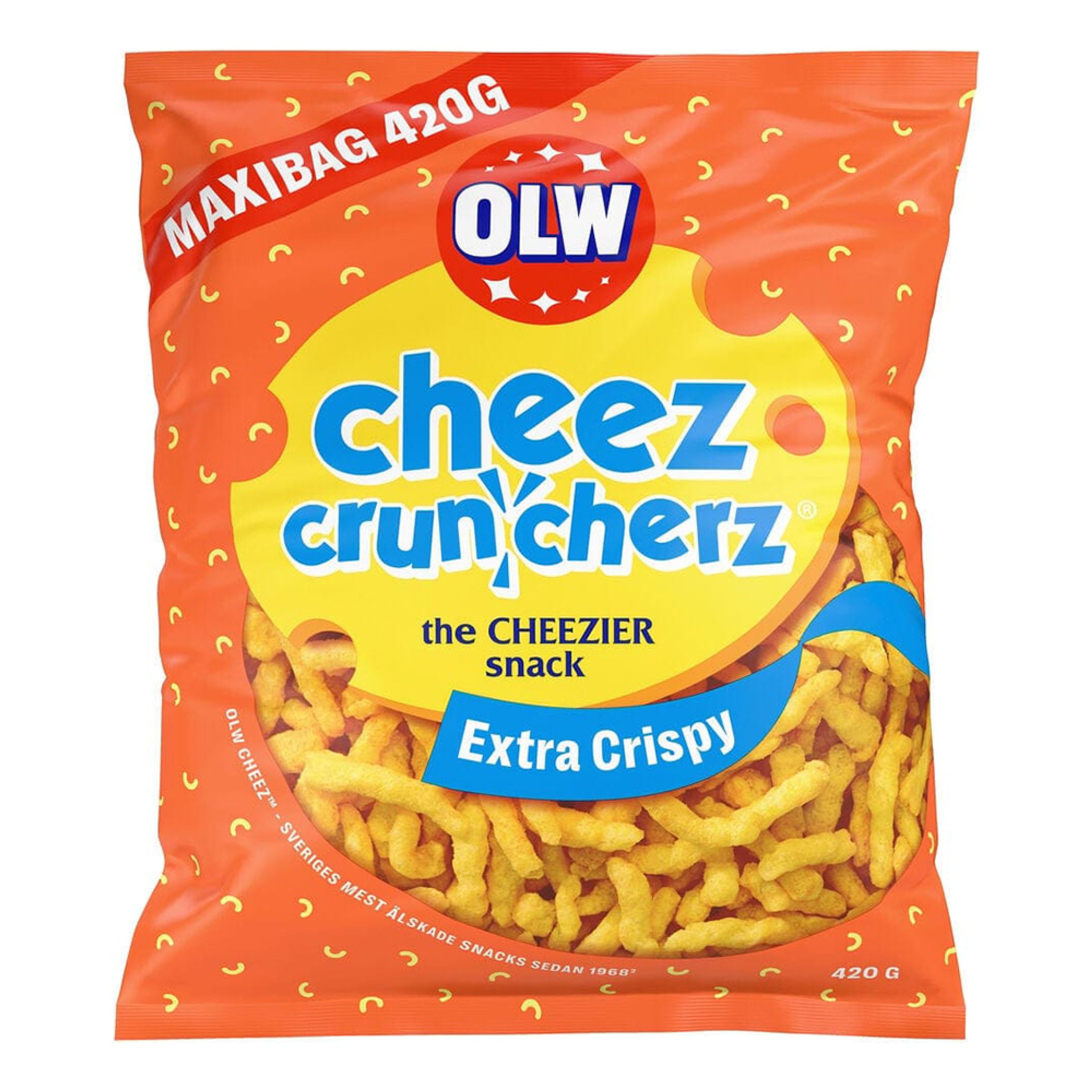 OLW Maxibag Cheez Cruncherz - 420 g