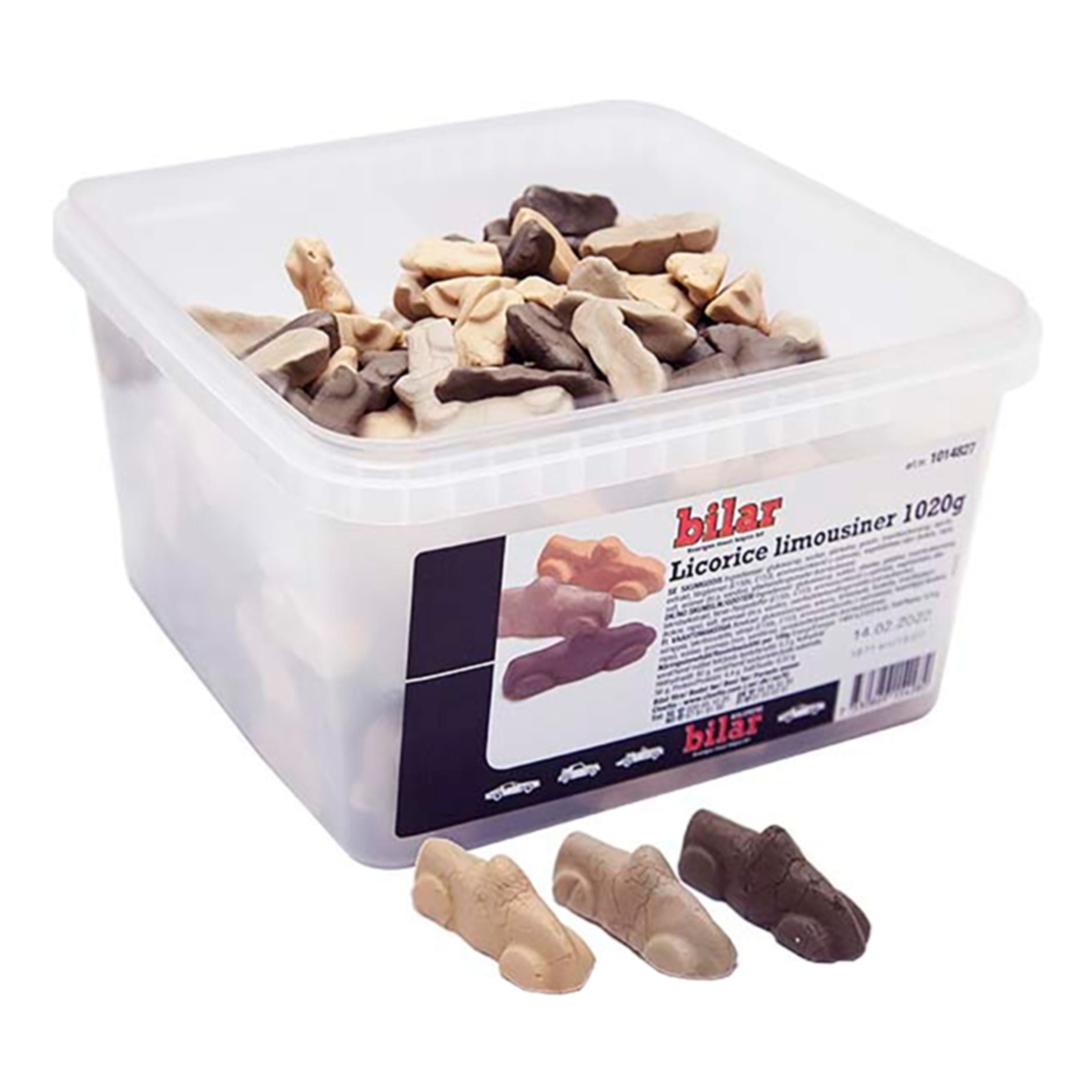 Ahlgrens Lakritslimousiner Storpack - 1 kg
