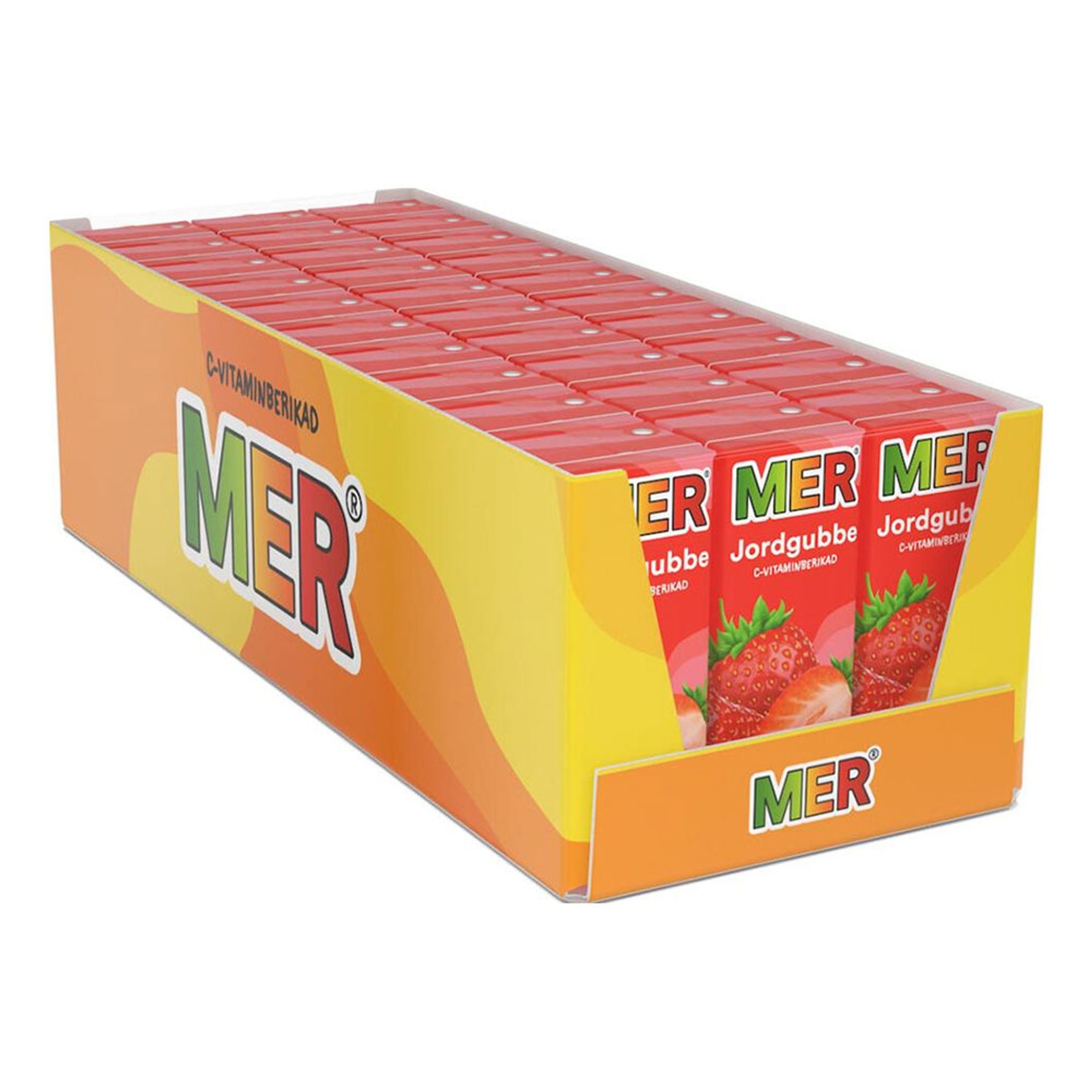 Mer Jordgubbe Tetra Storpack - 30 x 200 ml