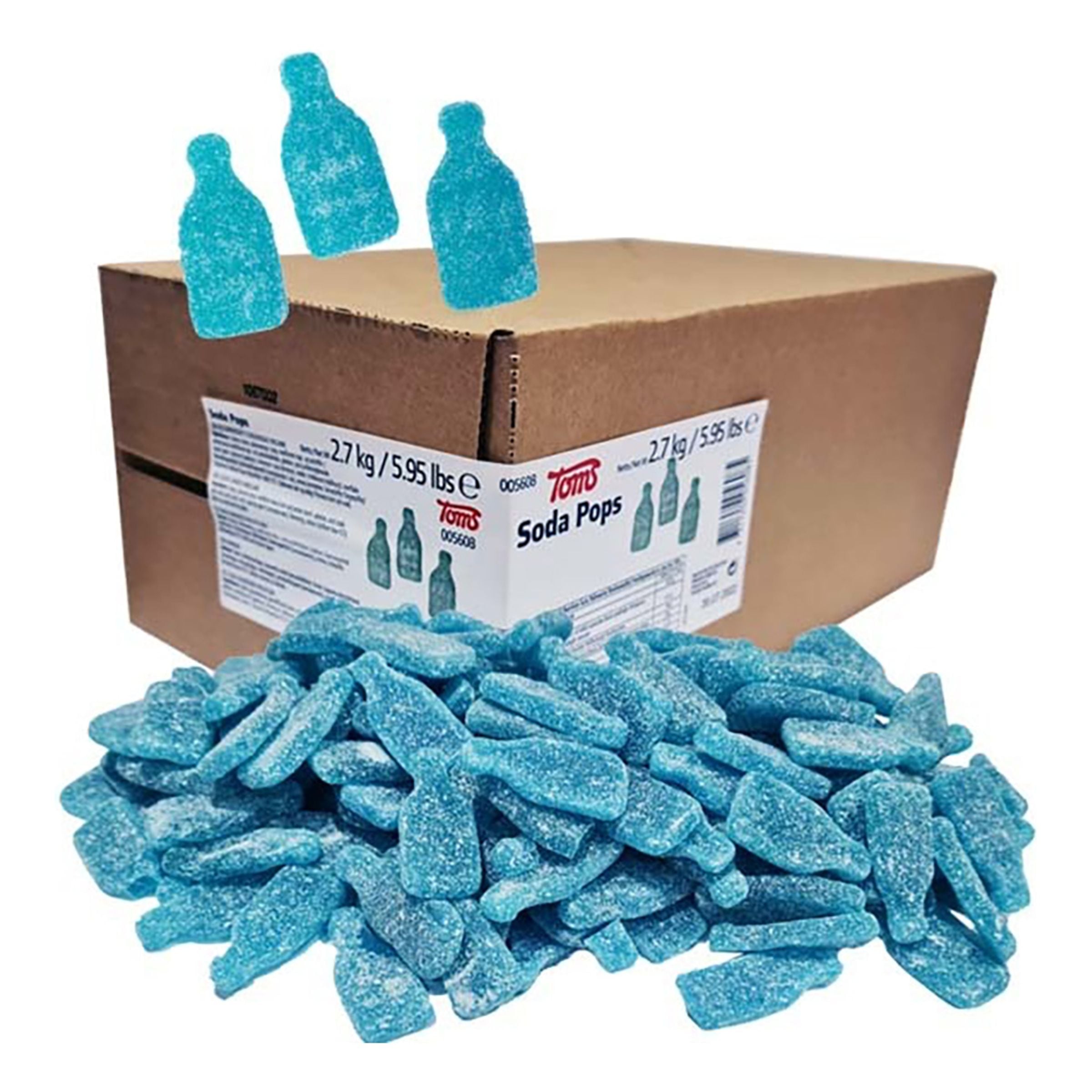 Toms Sura Soda Pops Storpack - 2,7 kg