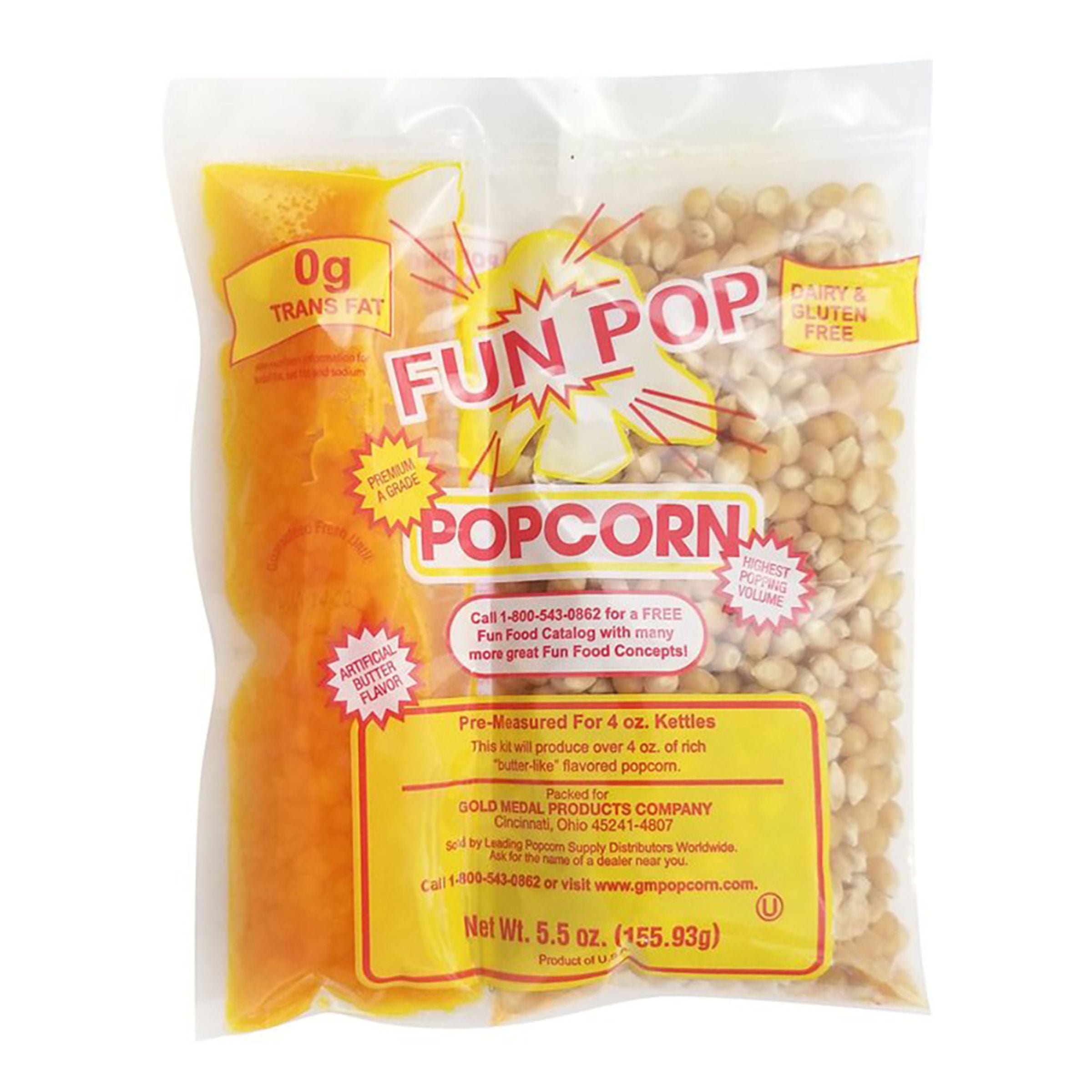 Mega-Pop Popcorn Kit - 300 g