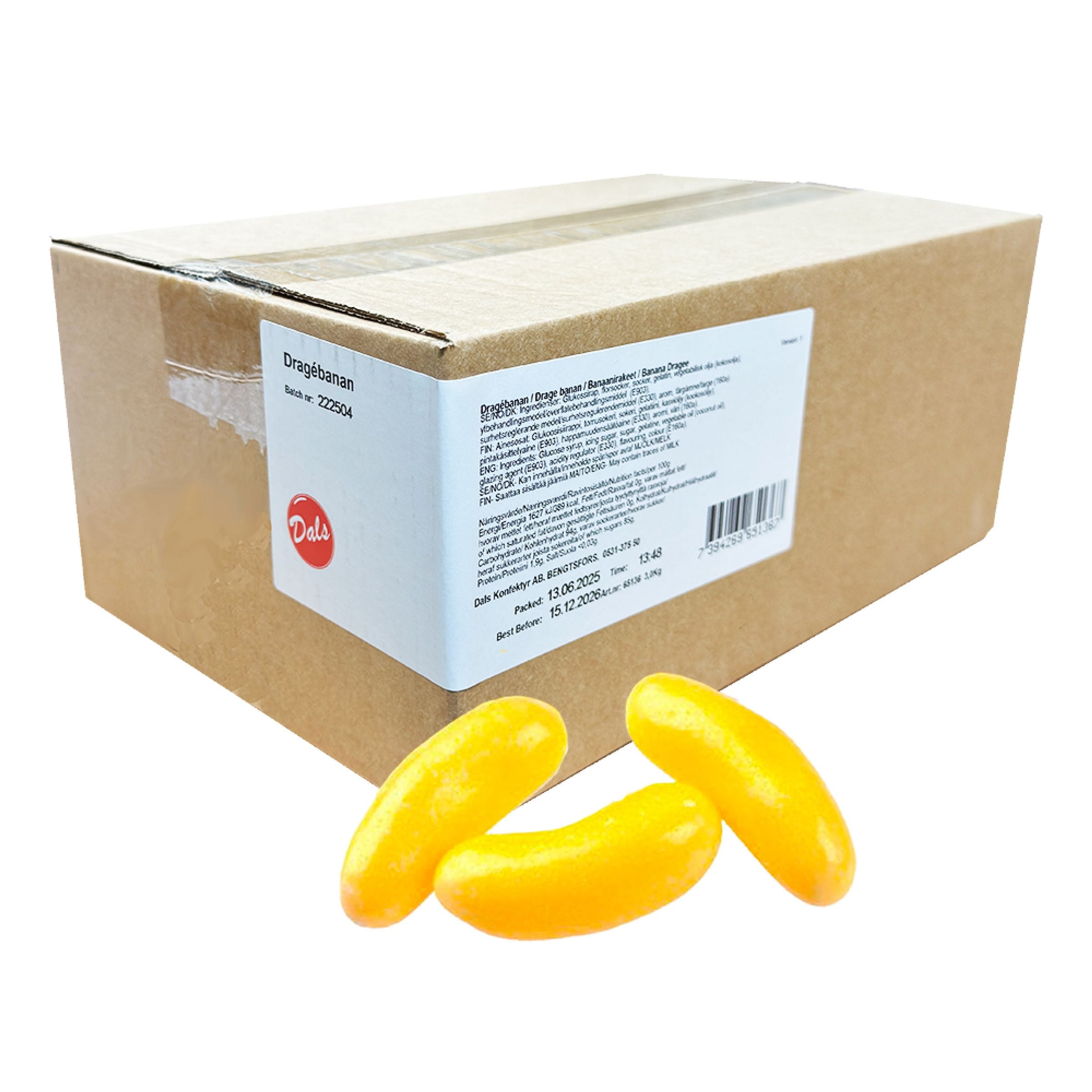 Dals Dragébananer Storpack - 3 kg