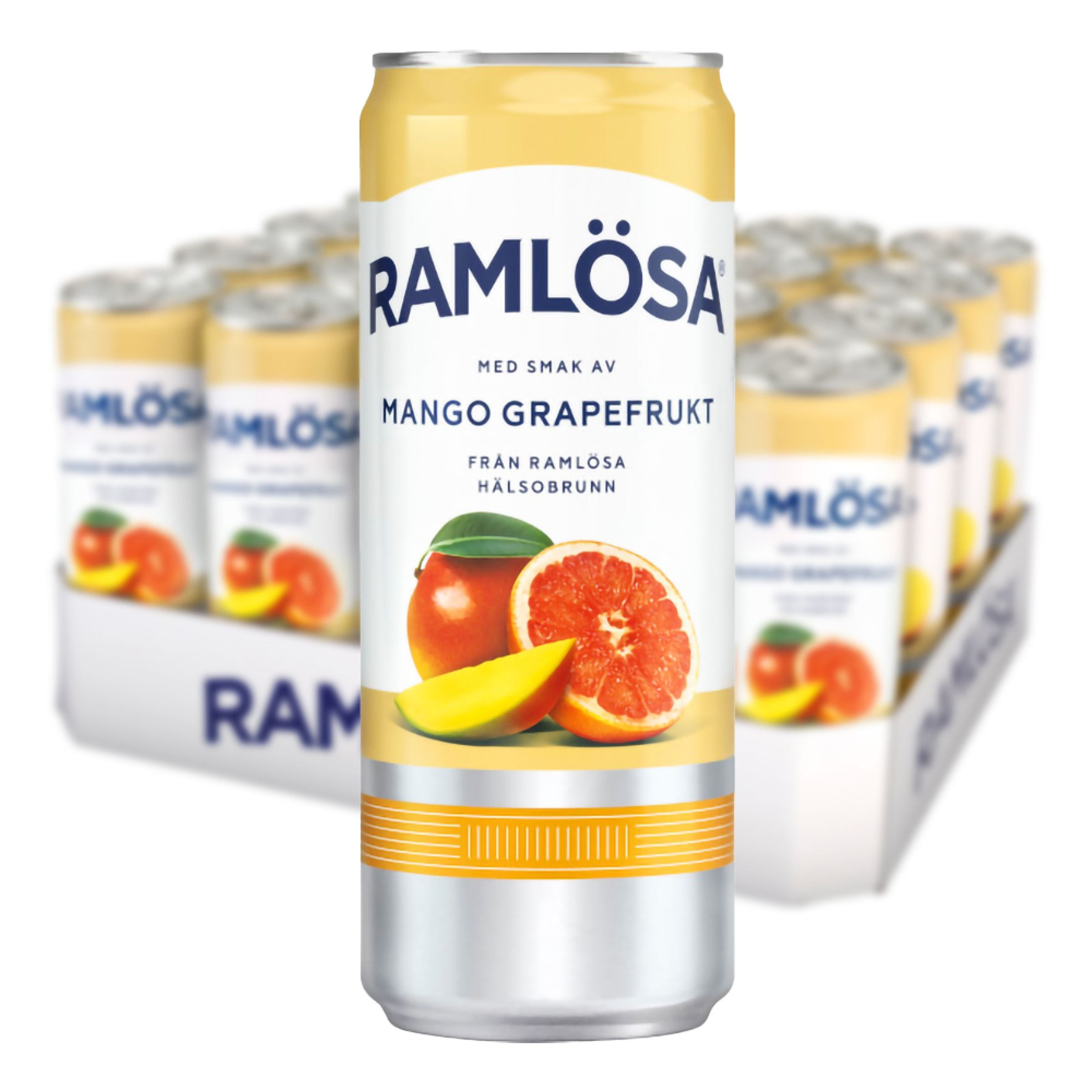 Ramlösa Mango Grapefrukt - 20 x 33 cl