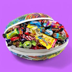 Påskägg Jumbo med godis (2,3kg!)